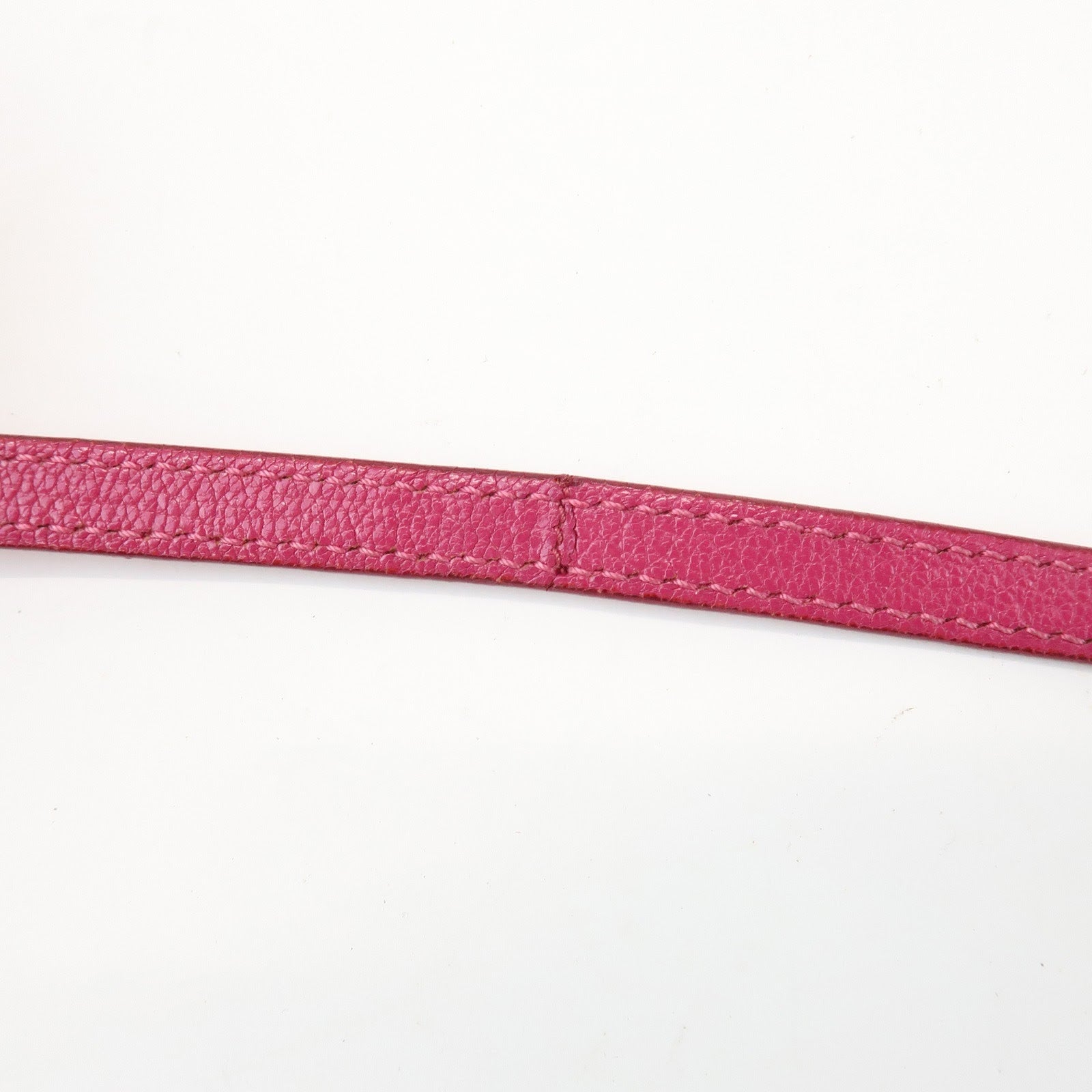 MIU MIU Logo Madras Leather Shoulder Bag Crossbody Bag Pink