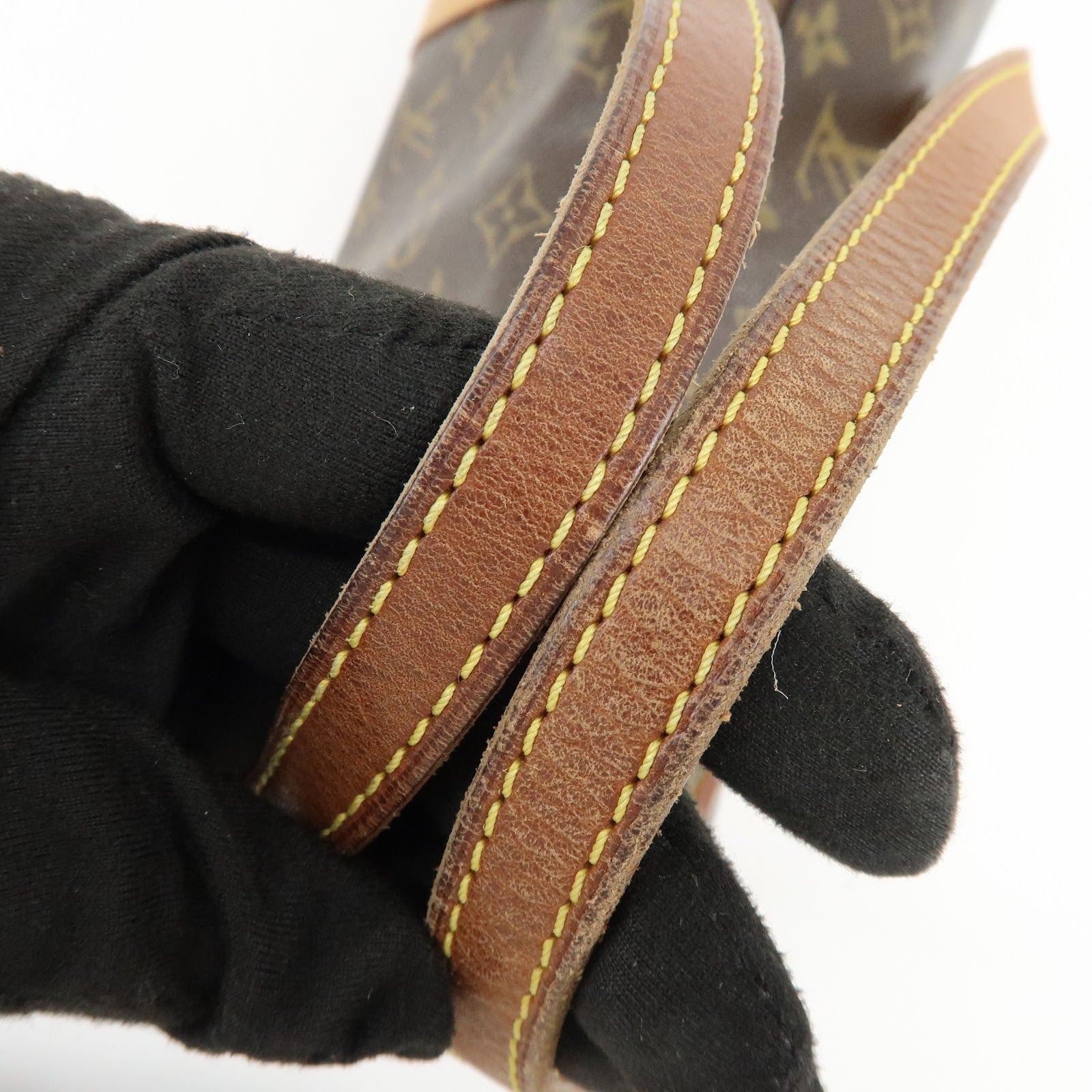Louis Vuitton Monogram Papillon 30 Hand Bag Brown M51385