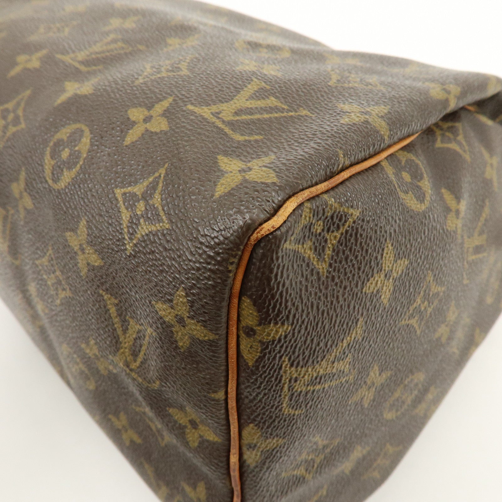 Louis Vuitton Monogram Speedy 30 Boston Bag Hand Bag Brown M41526