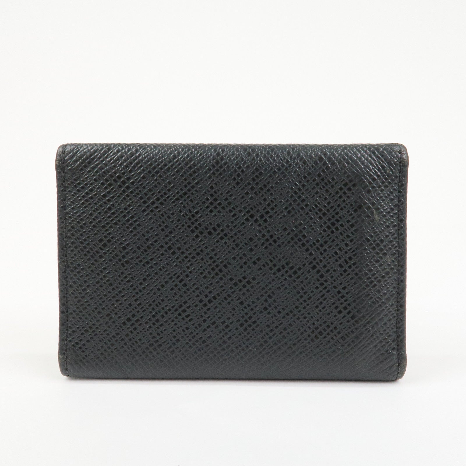 Louis Vuitton Taiga Multicles 6 Key Case Ardoise Black M30532