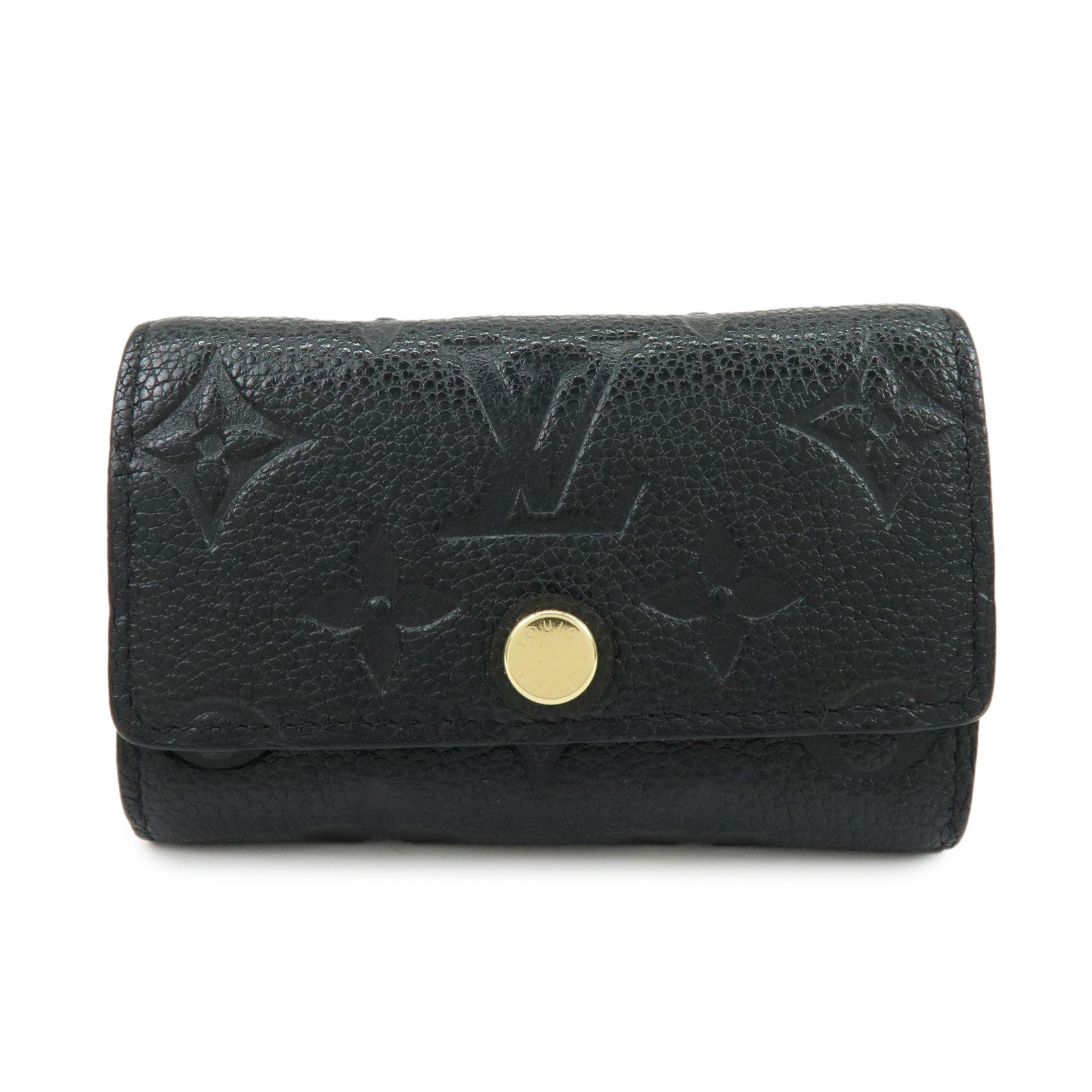 Louis Vuitton Monogram Empreinte Multicles 6 Key Case Noir M64421