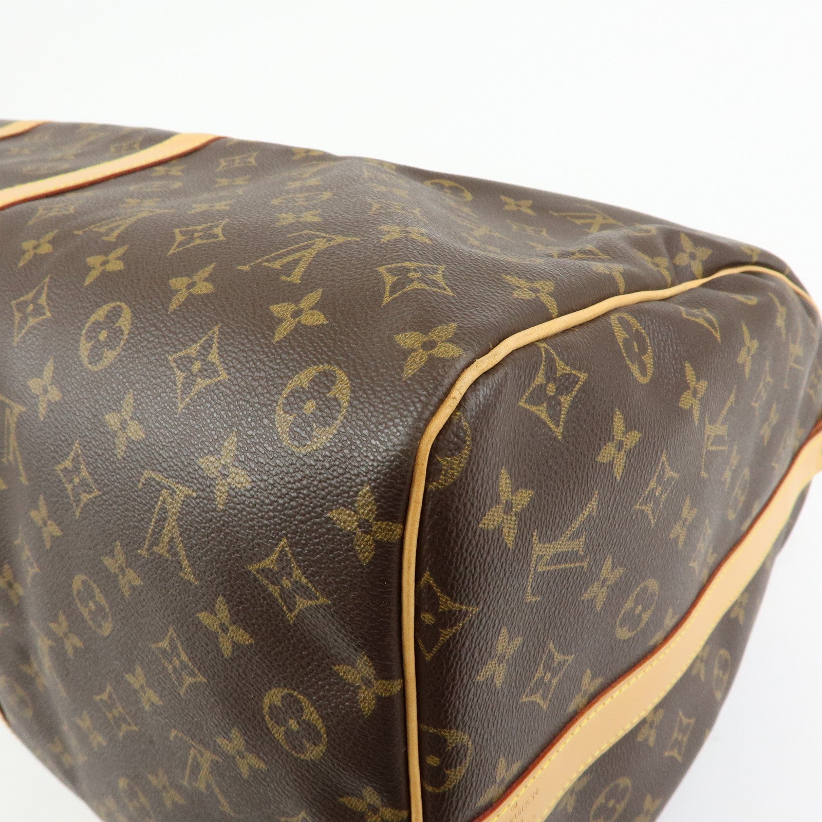 Louis Vuitton Monogram Keep All Bandouliere 60 Boston Bag M41412