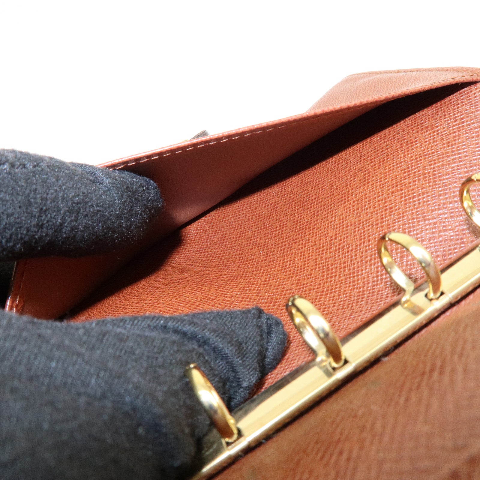 Louis Vuitton Monogram Agenda PM Planner Cover Brown R20005