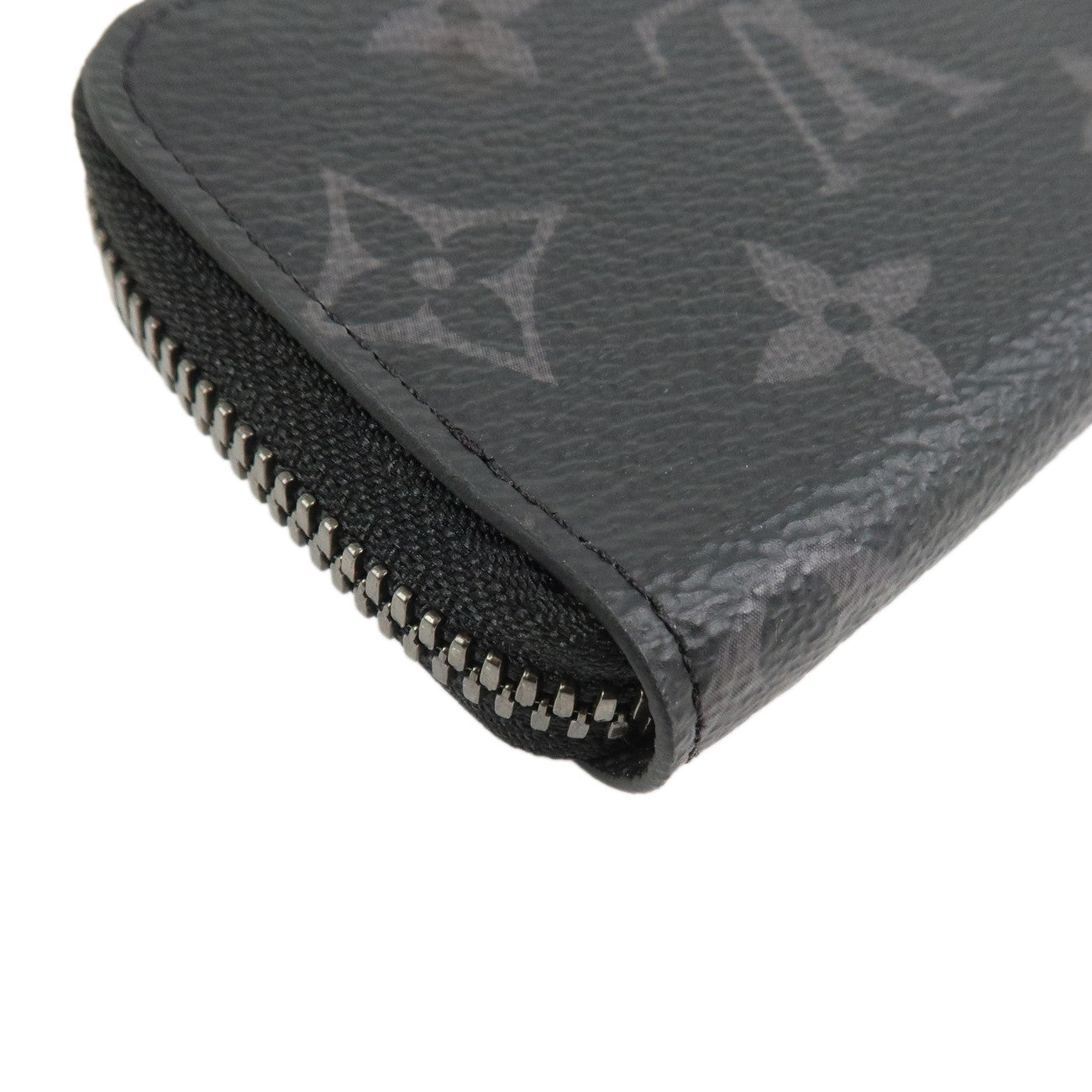 Louis Vuitton Monogram Eclipse Porto Monnaie Jour Gray M63536