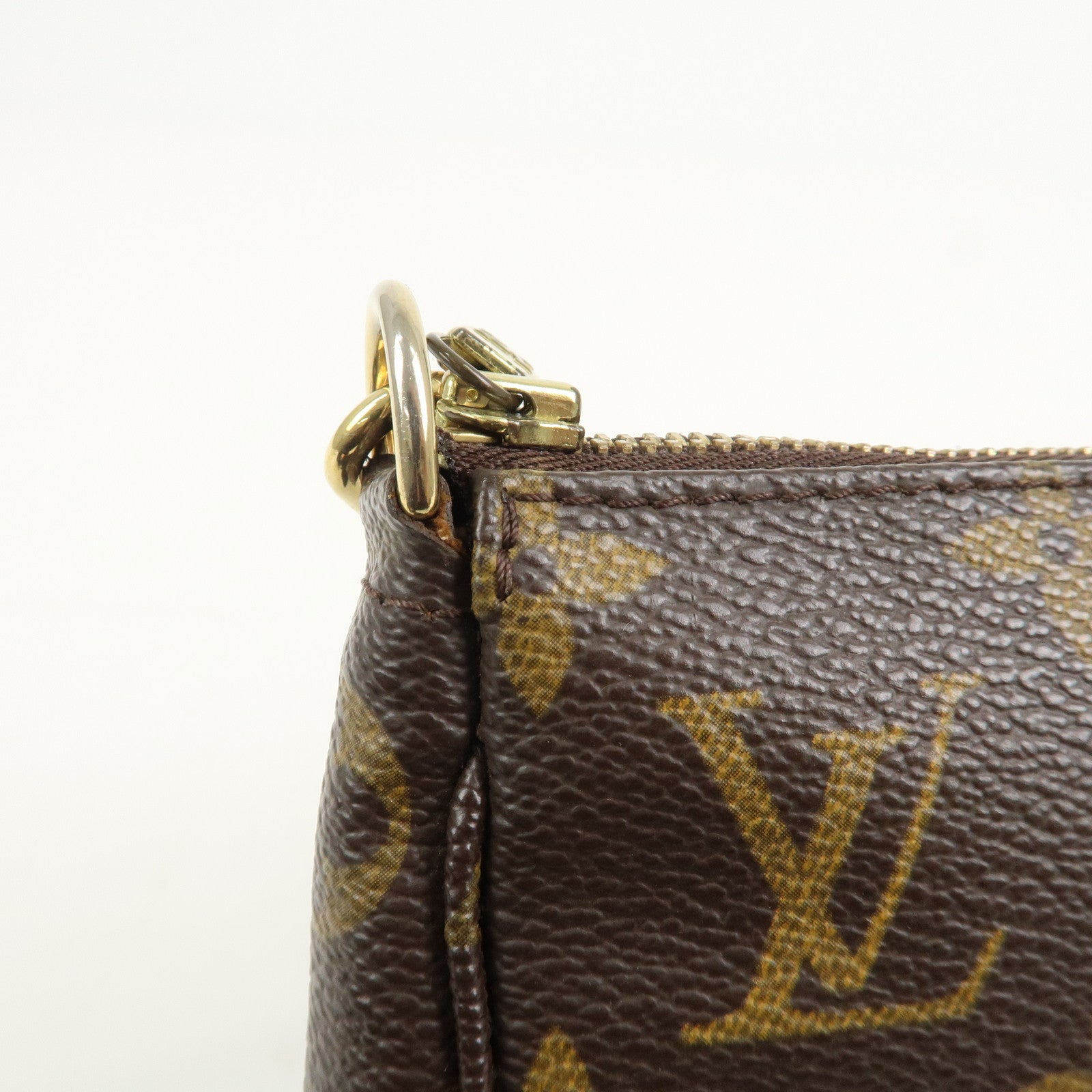 Louis Vuitton Monogram Pochette Accessoires Pouch Hand Bag M51980