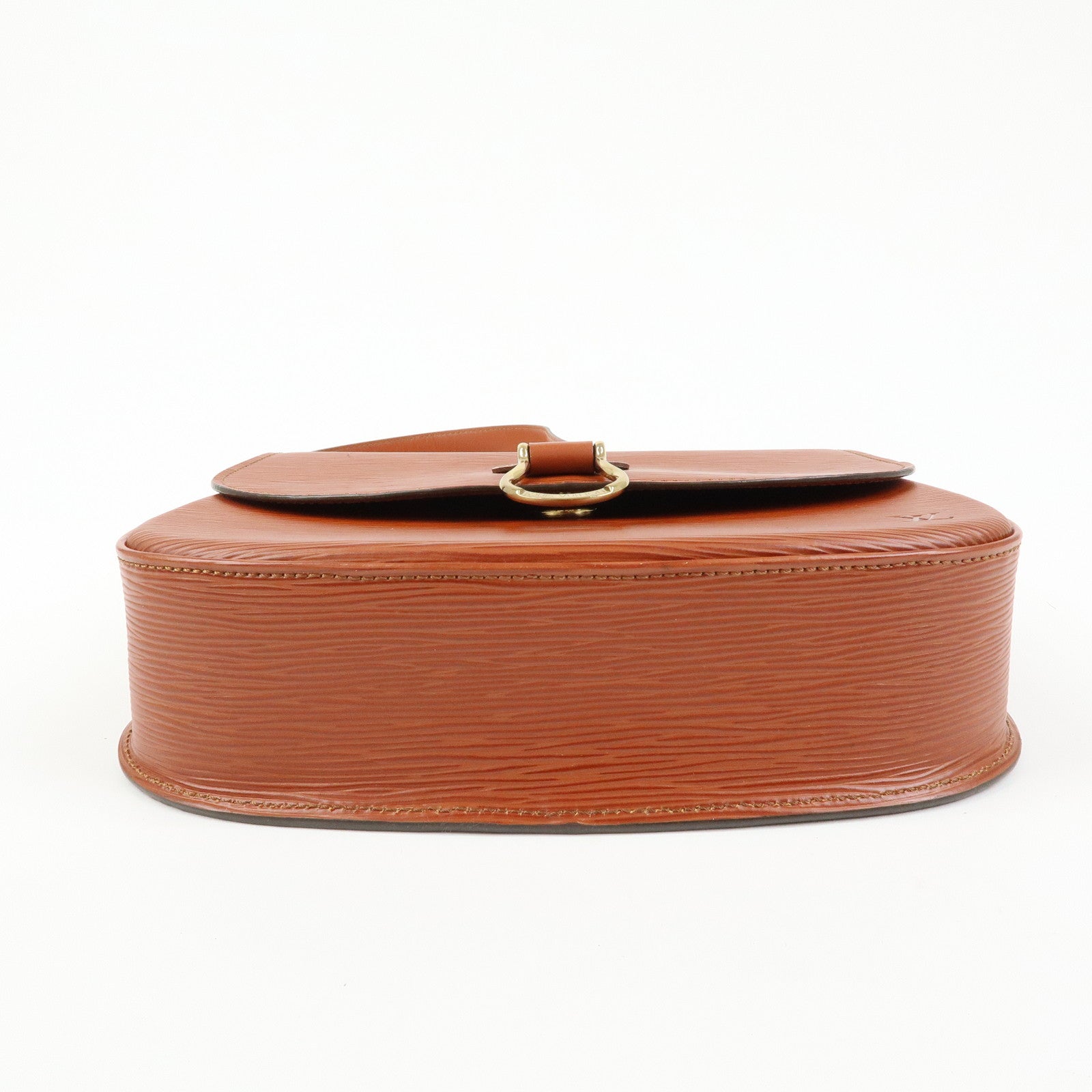 Louis Vuitton Epi Saint Cloud Shoulder Bag Kenya Brown M52193