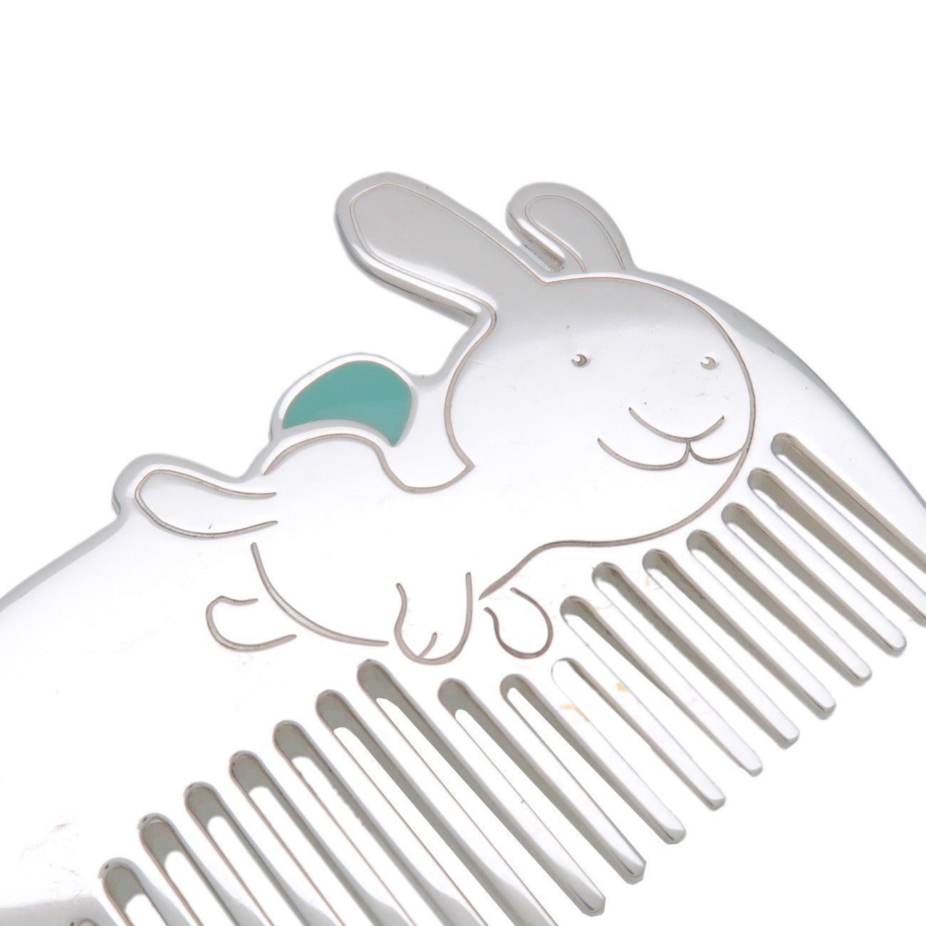 Tiffany & Co Rabbit Baby Comb Silver SV925 Hair Accessory