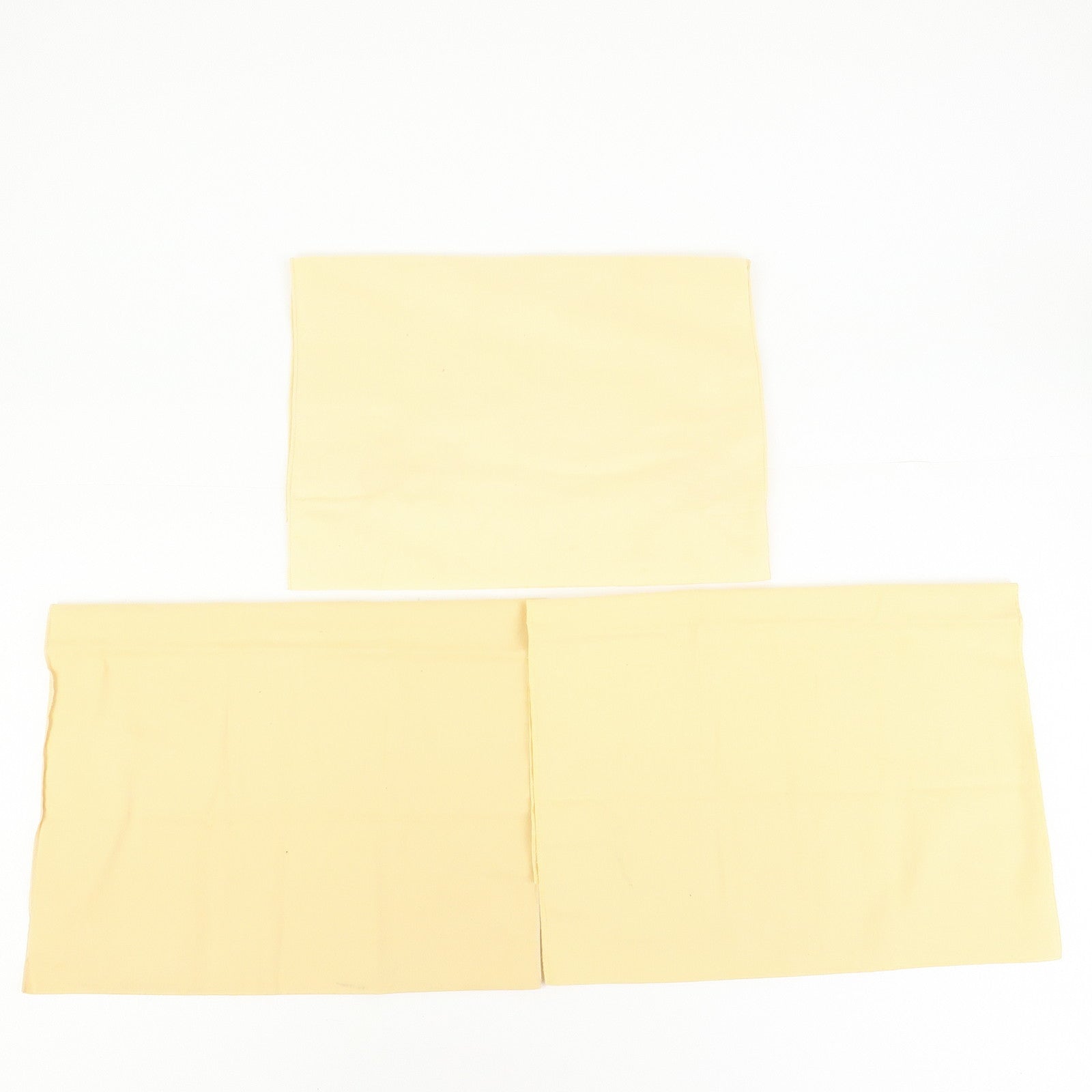 Louis Vuitton Set of 15 Dust Bag Storage Bag Flap Style Beige