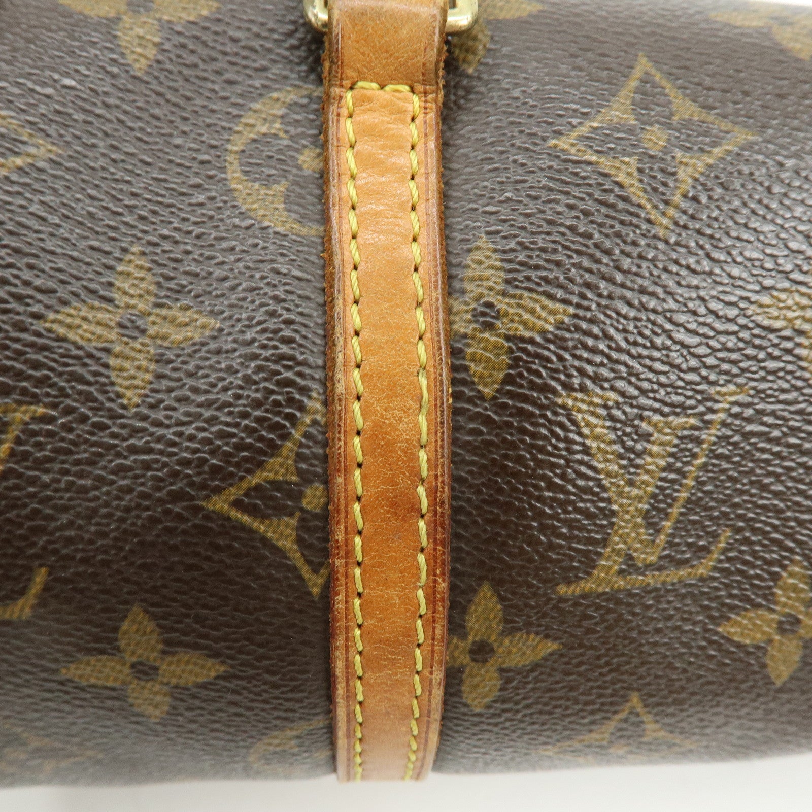 Louis Vuitton Monogram Papillon 26 Hand Bag Brown M51386