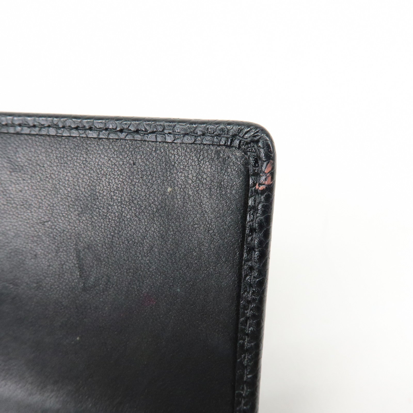 CHANEL COCO Mark Caviarskin Compact Flap Wallet Black