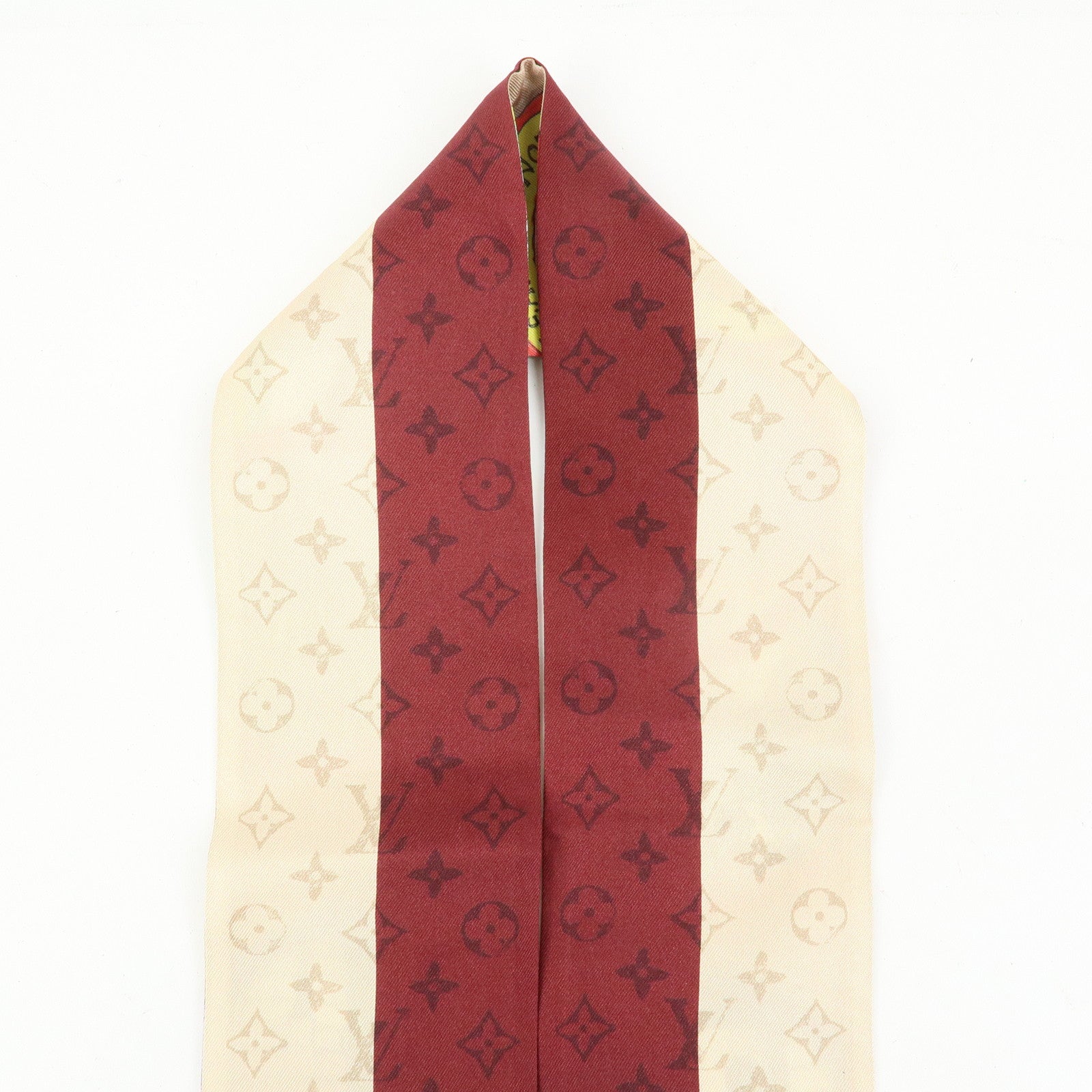 Louis Vuitton Monogram Silk 100% Scarf Bandeau My LV Trunk M96690