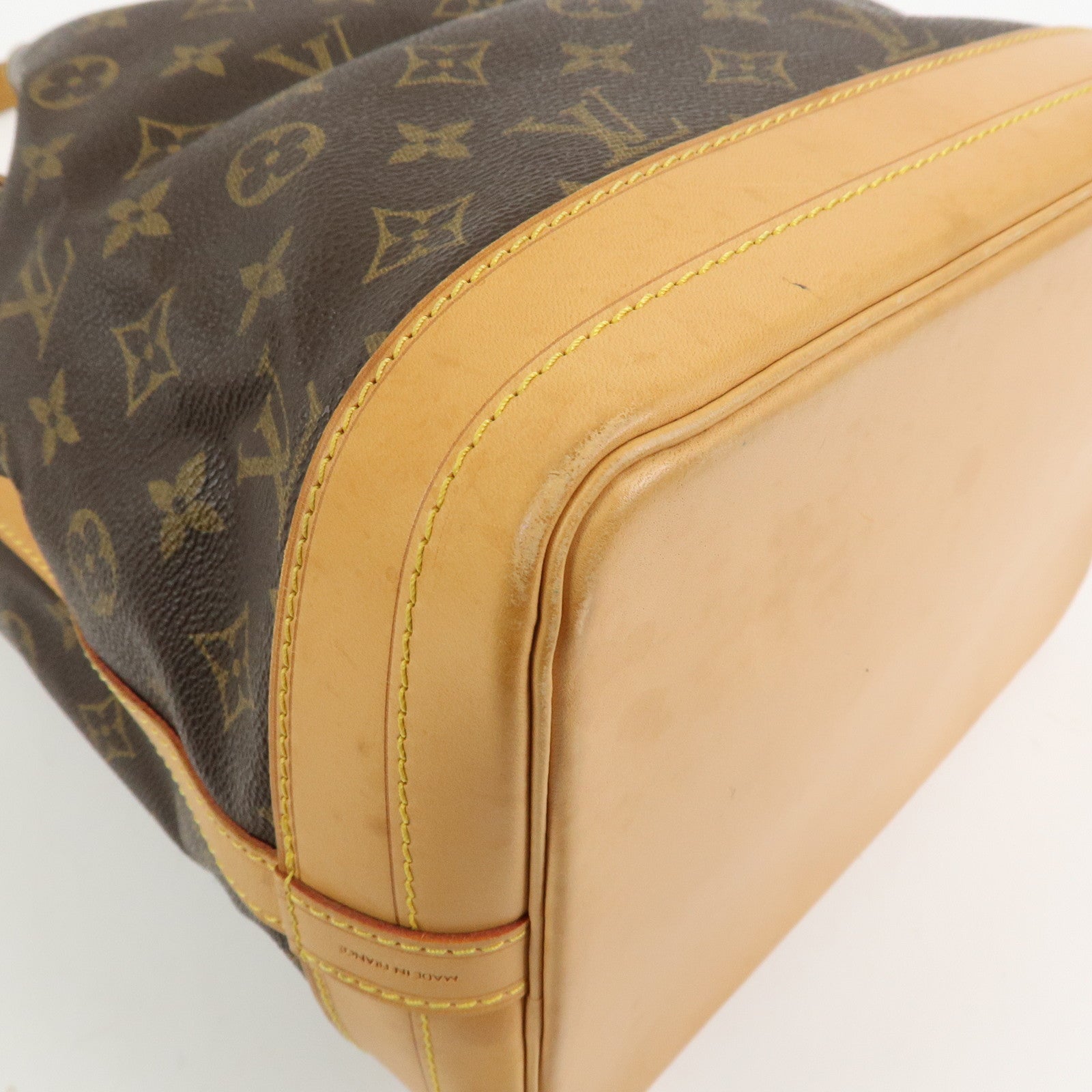 Louis Vuitton Monogram Noe Shoulder Bag Hand Bag Brown M42224