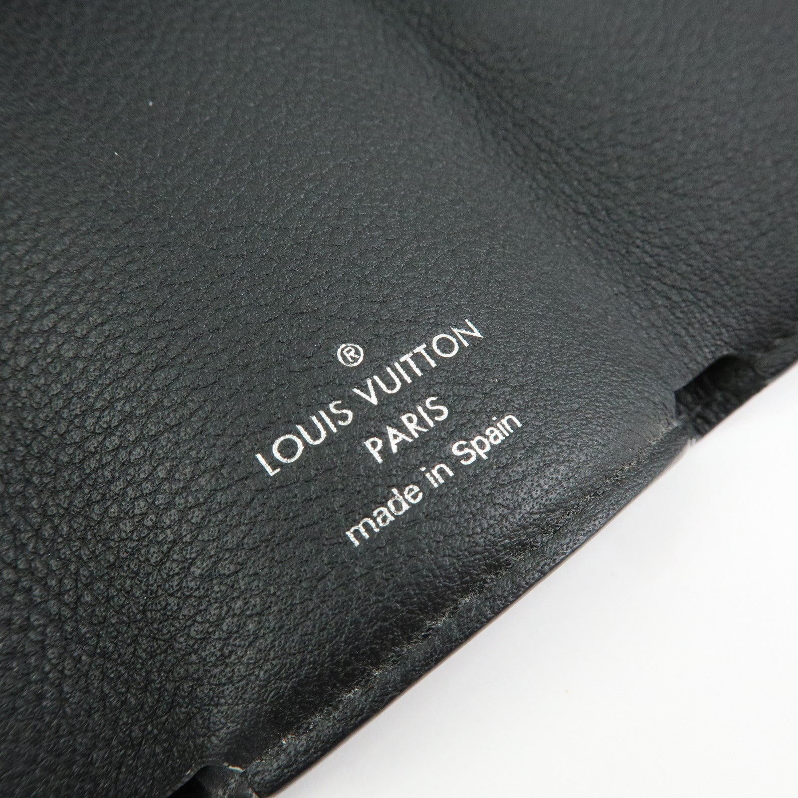 Louis Vuitton Portefeuille Lock Mini Compact Wallet Noir M63921