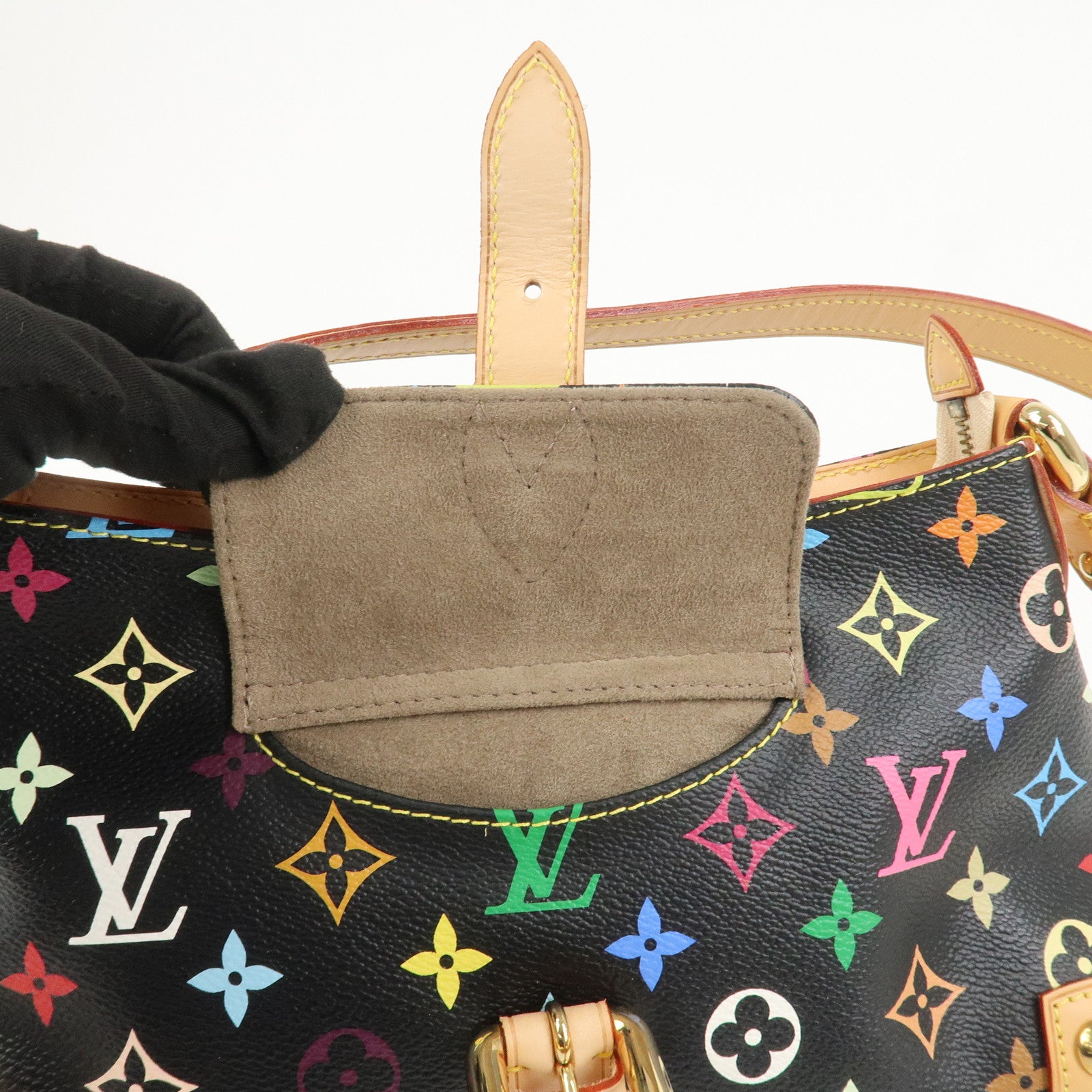 Louis Vuitton Monogram Multicolor Eliza Shoulder Bag Noir M40099