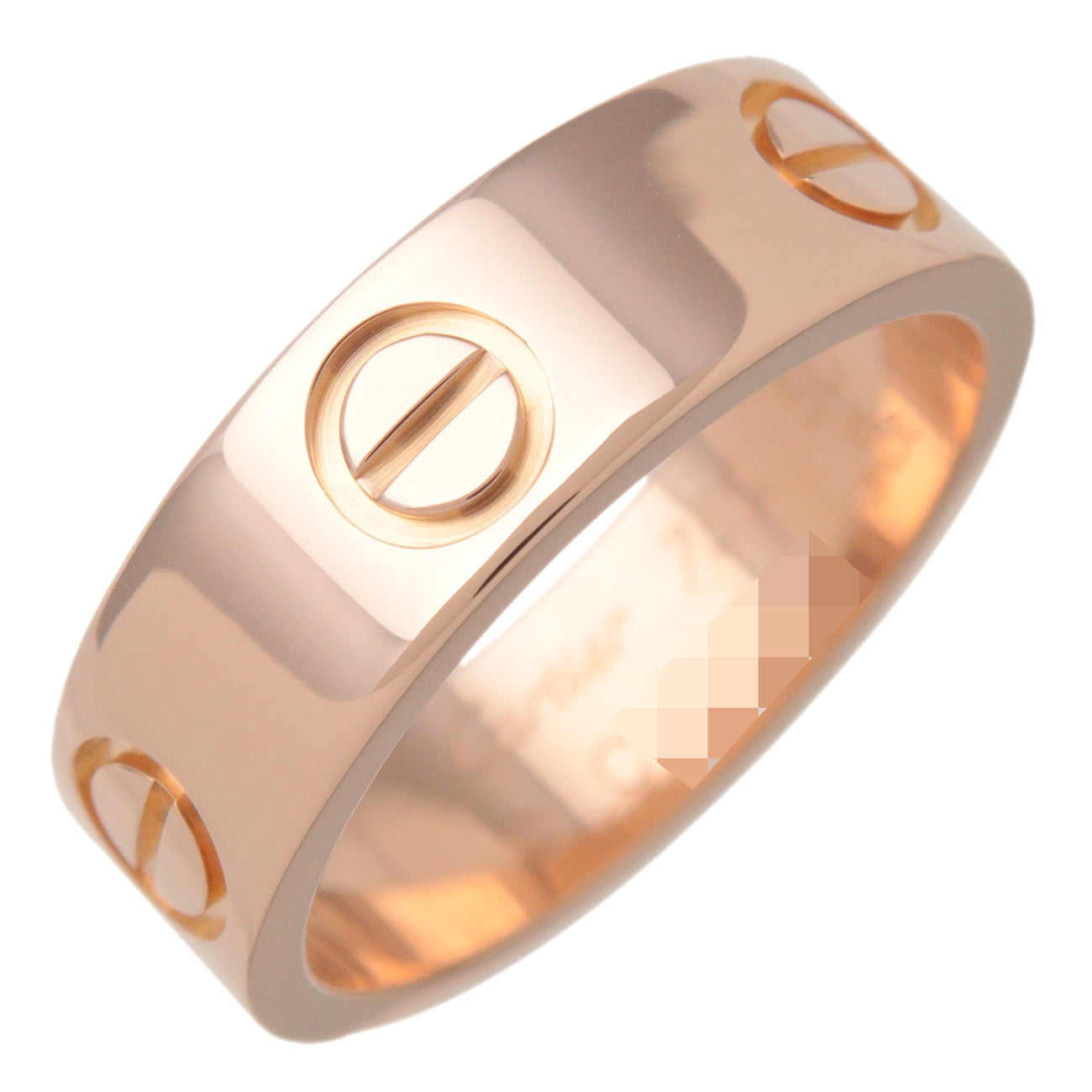 Cartier Love Ring K18 750PG #50 US5.25-5.5 EU50 HK11.5