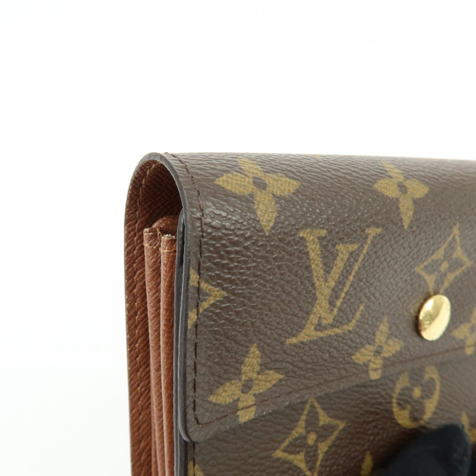 Louis Vuitton Monogram Portefeuille Alexandra Wallet Brown M60047
