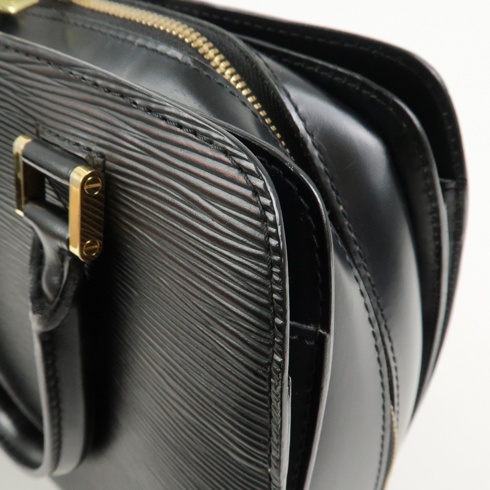 Louis Vuitton Epi Leather Pont Neuf Hand Bag Noir M52052