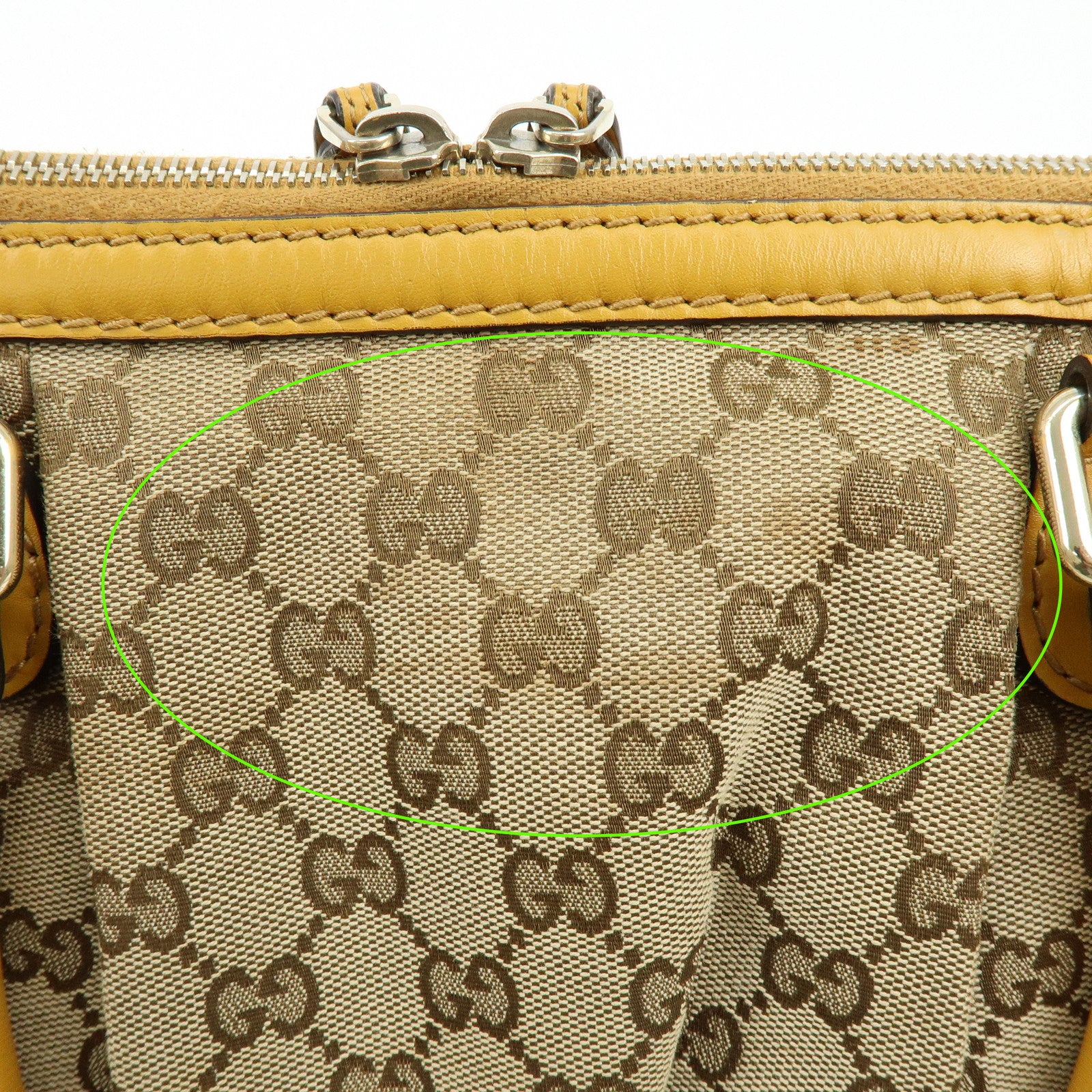 GUCCI Sukey Interlocking GG Canvas Leather 2Way Shoulder Bag 247902