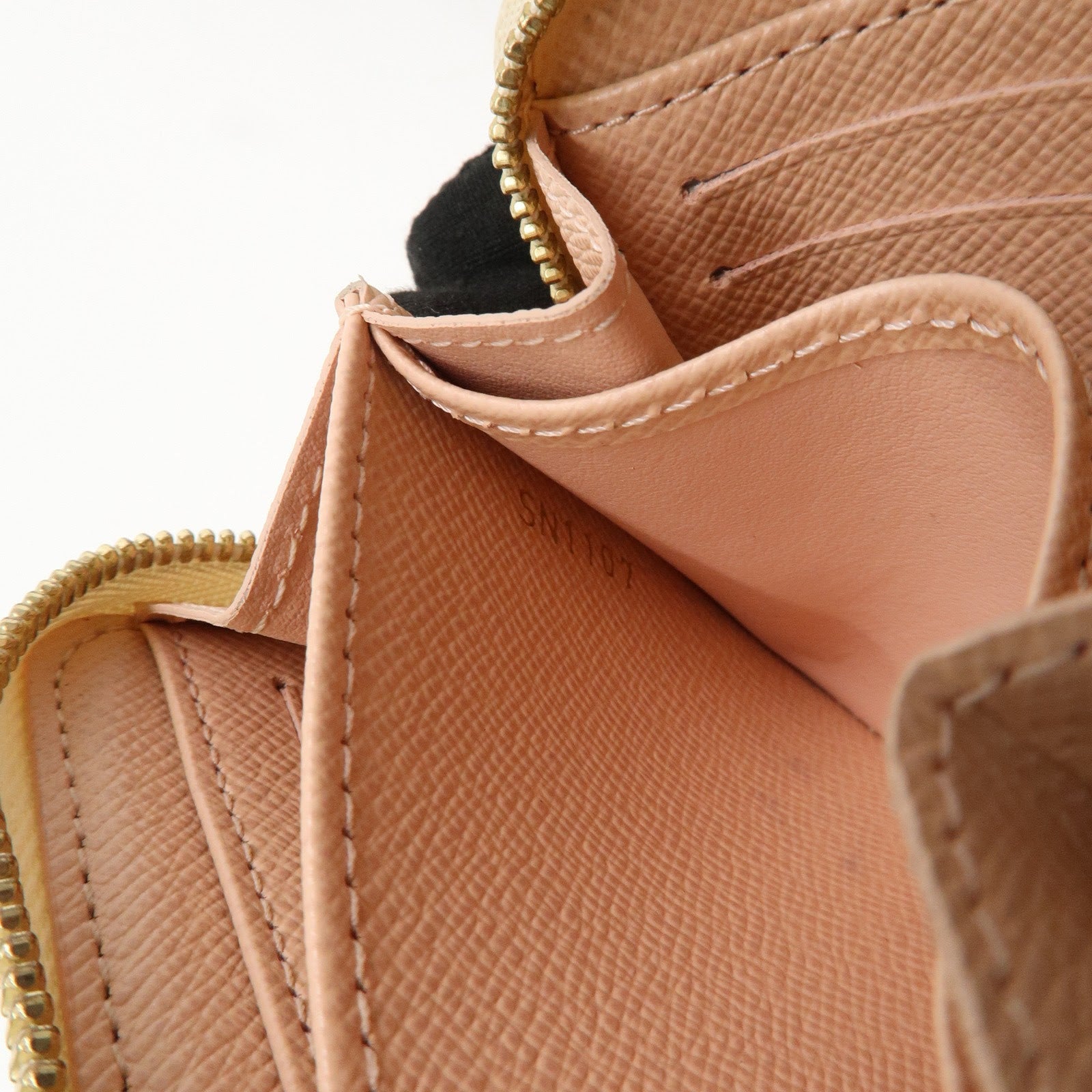 Louis Vuitton Damier Azur Tahiti Zippy Coin Purse Wallet N60098 Used