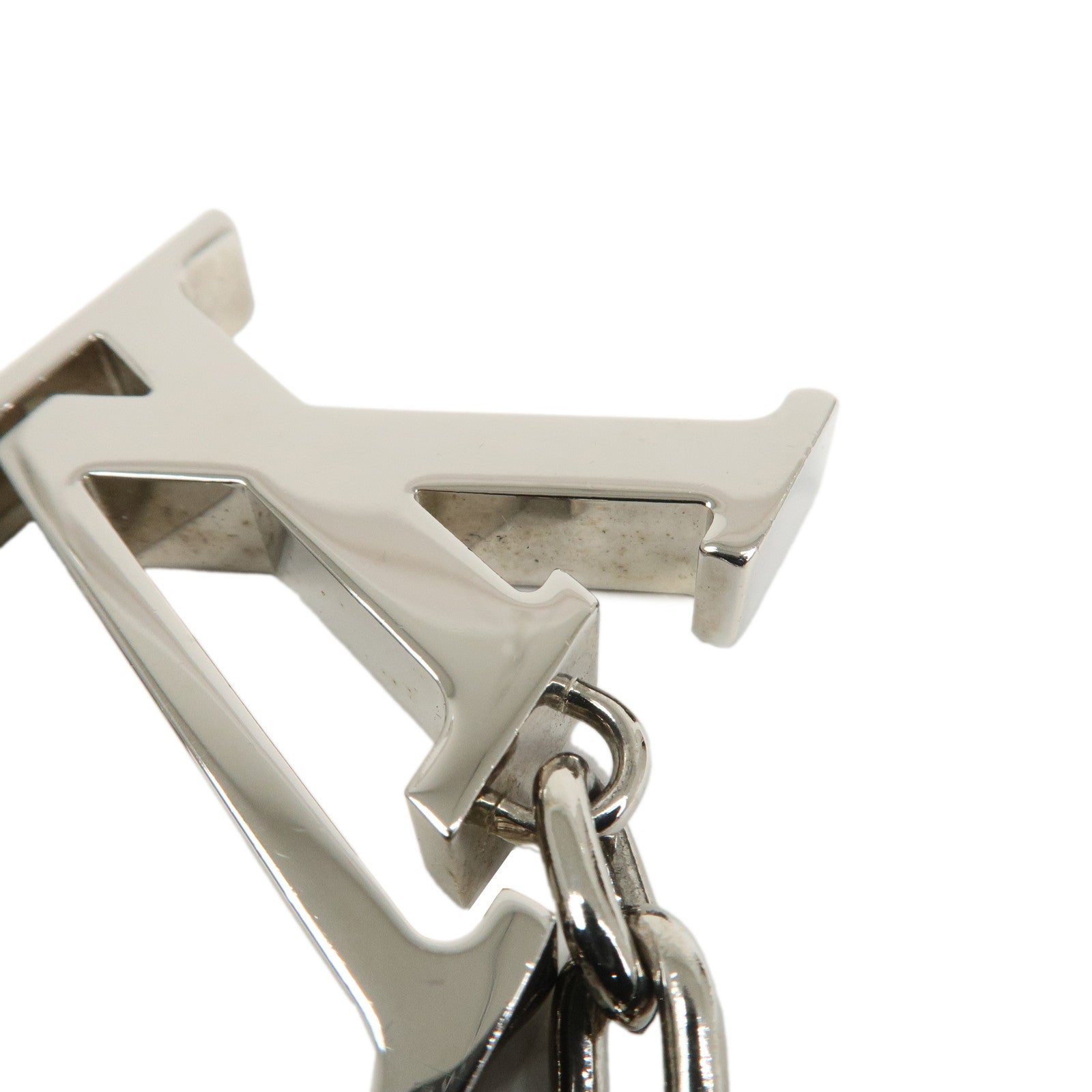 Louis Vuitton Porte Cles Initiales LV Bag Charm Silver M65071
