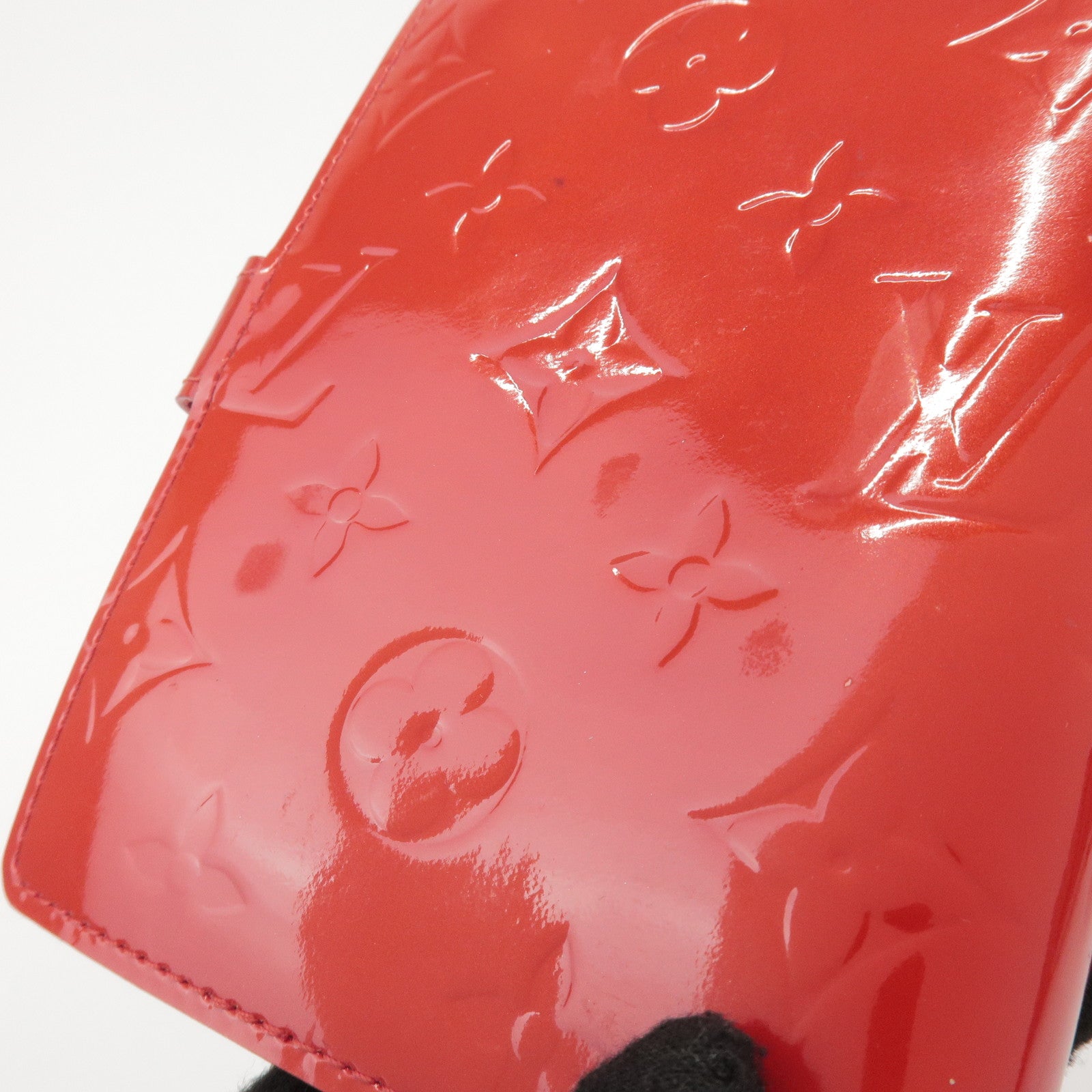 Louis Vuitton Monogram Vernis Agenda PM Pomme d'Amour Red R21016