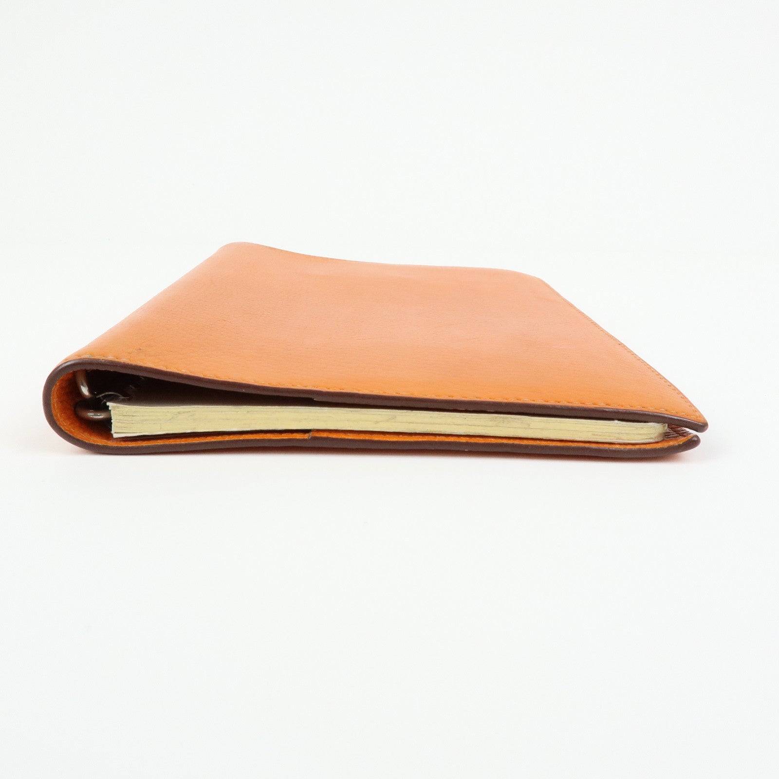 HERMES Togo Leather Agenda Cover Planner Cover □I Stamped Orange