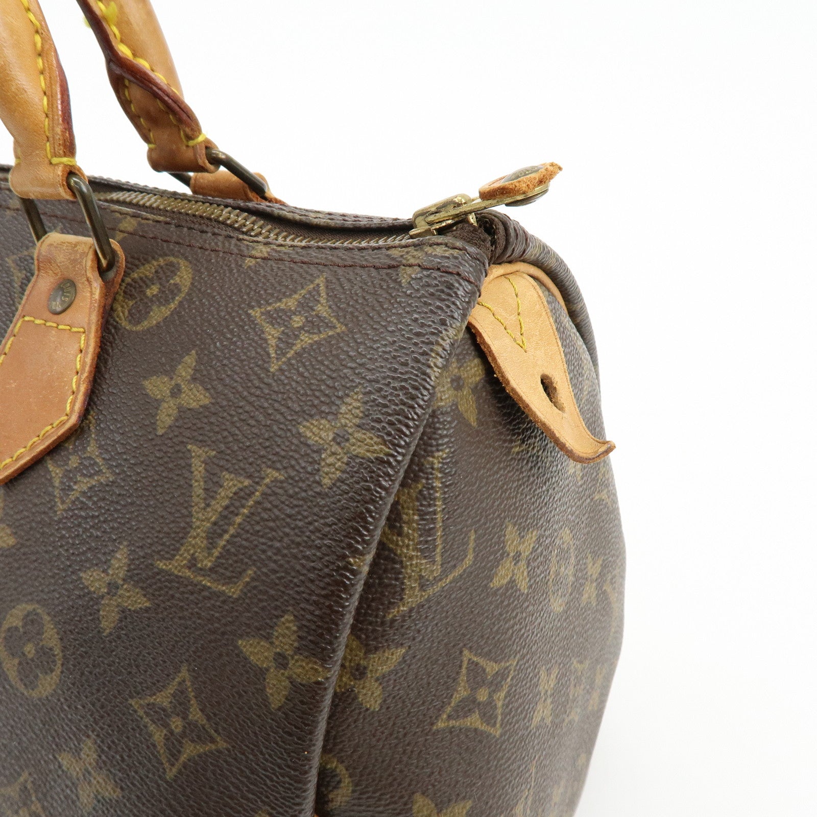 Louis Vuitton Monogram Speedy 30 Boston Bag Hand Bag Brown M41526