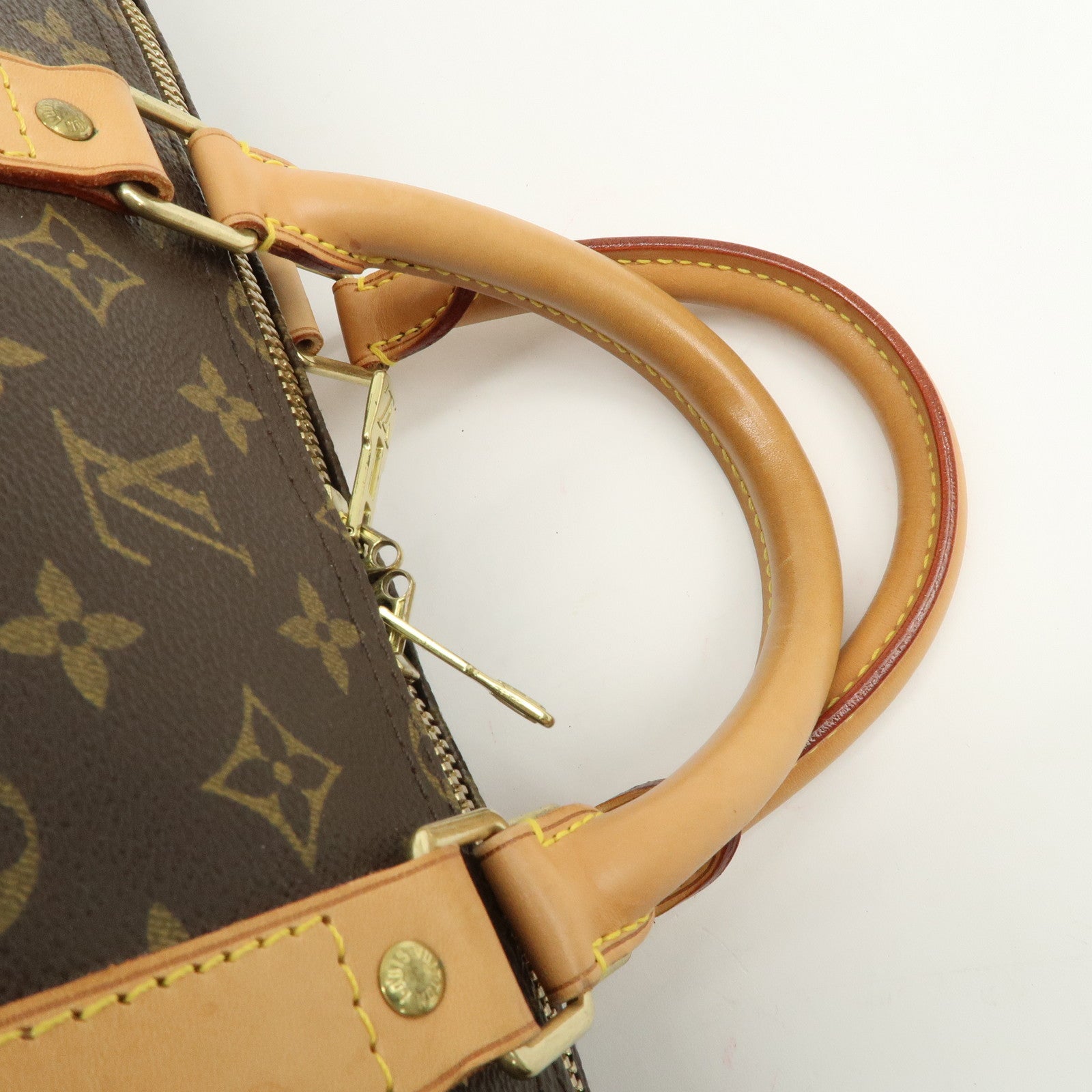 Louis Vuitton Monogram Keep All Bandouliere 55 Boston Bag M41414