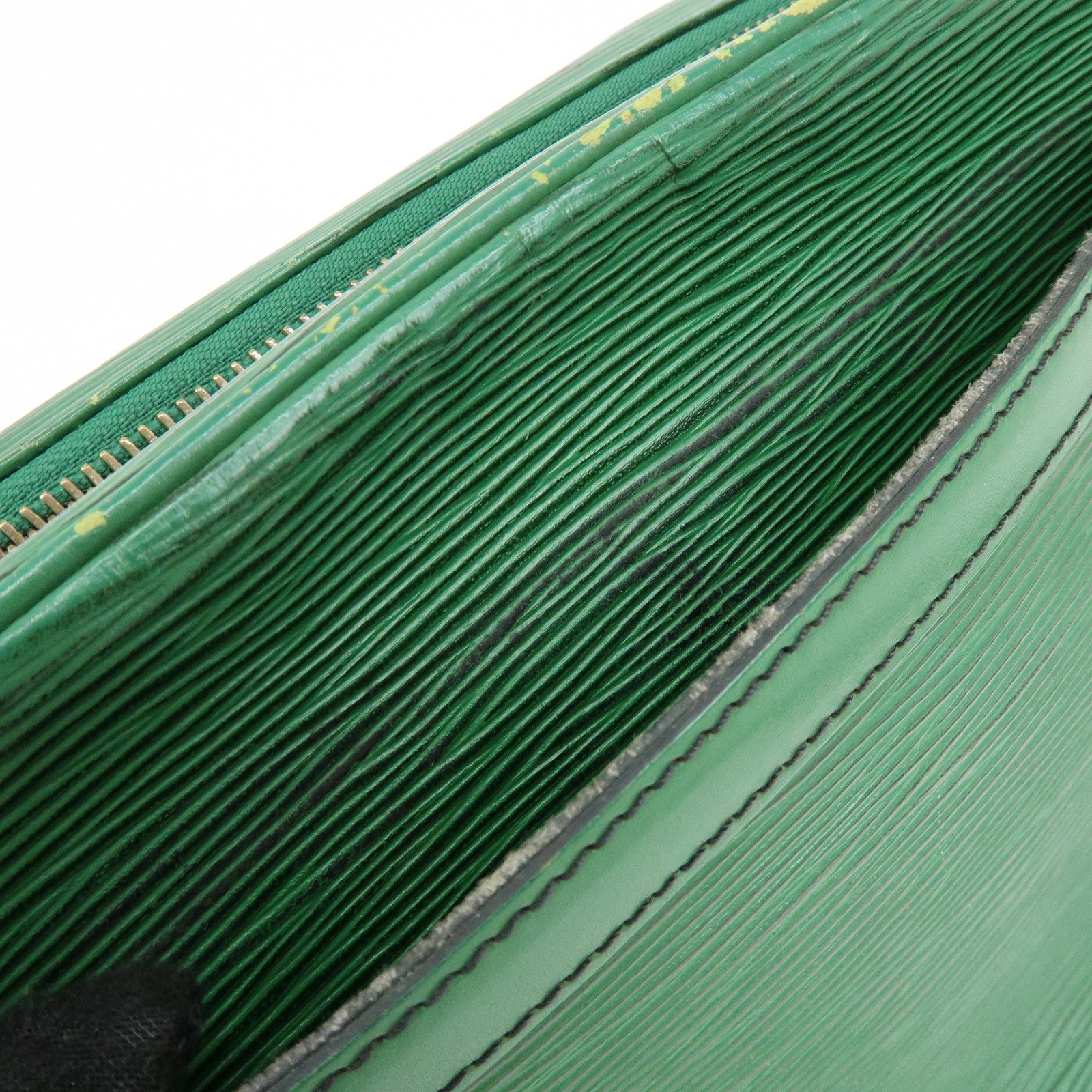 Louis Vuitton Epi Jeune Fille Shoulder Bag Borneo Green M52154