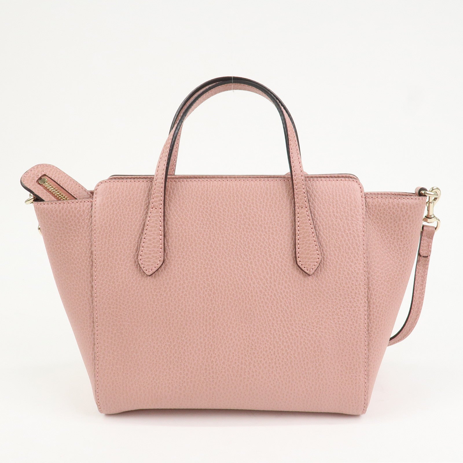 GUCCI Swing Mini GG Marmont 2Way Hand Bag Shoulder Bag Pink 368827