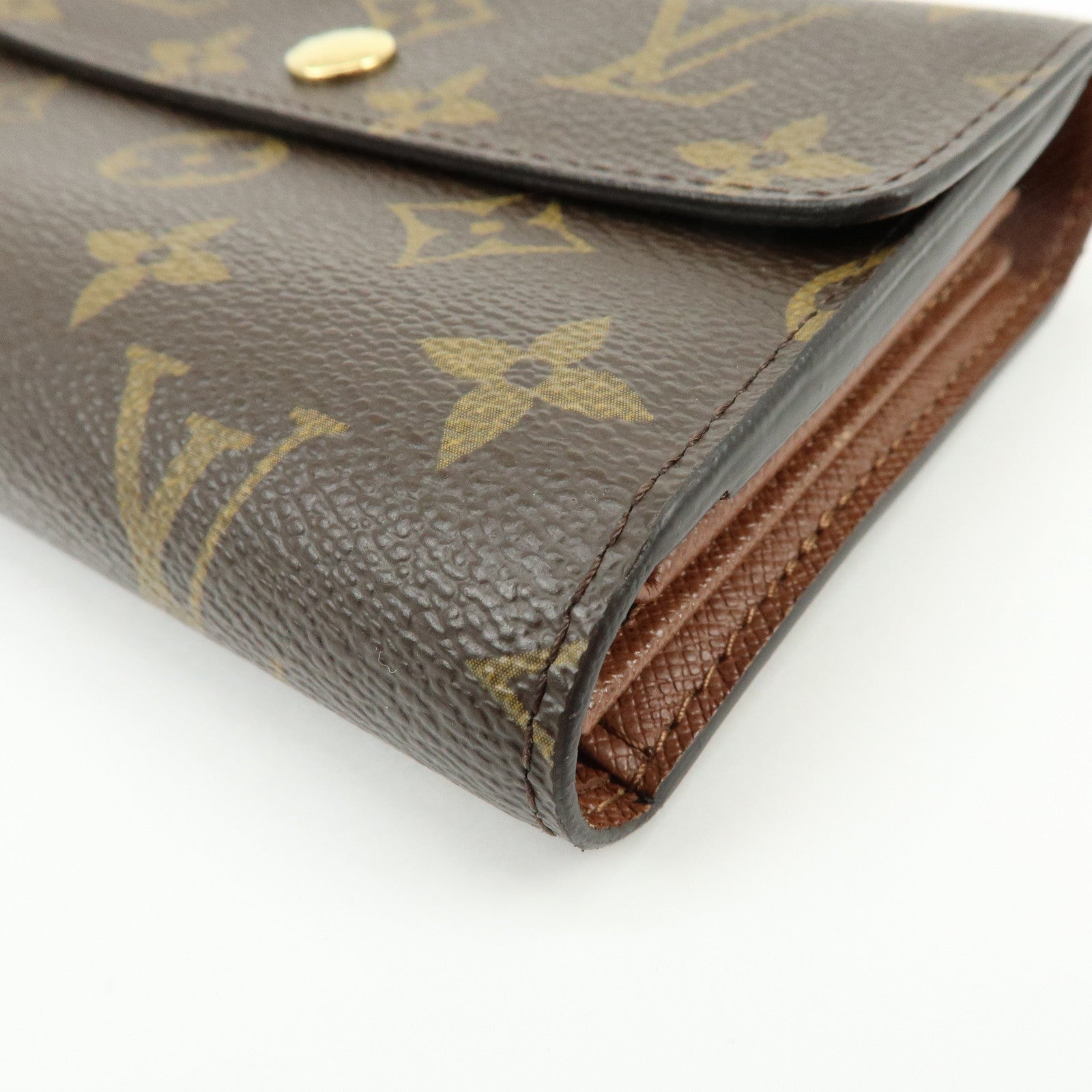 Louis Vuitton Monogram Portefeuille Alexandra Wallet Brown M60047