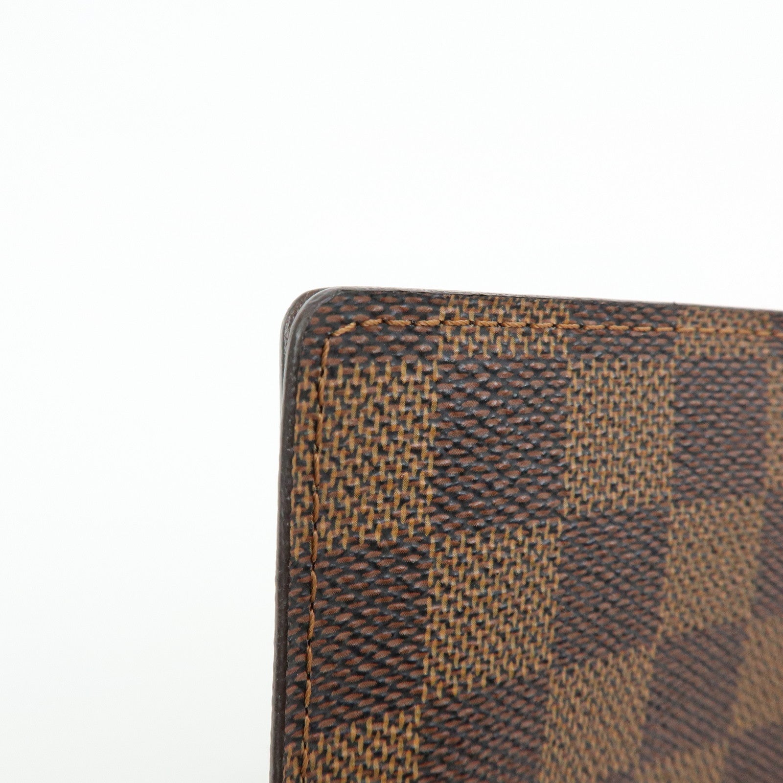 Louis Vuitton Damier Agenda PM Planner Cover Brown R20700
