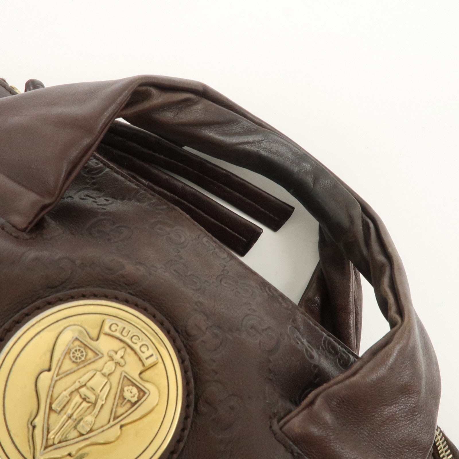 GUCCI Hysteria Guccissima Leather Hand Bag Shoulder Bag 197020