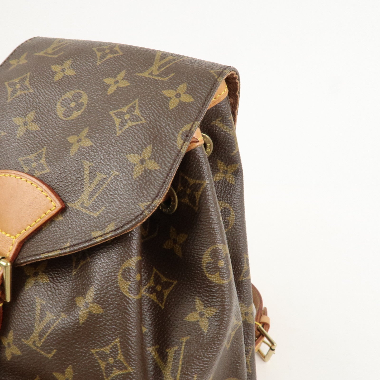Louis Vuitton Monogram Montsouris MM Backpack Brown M51136