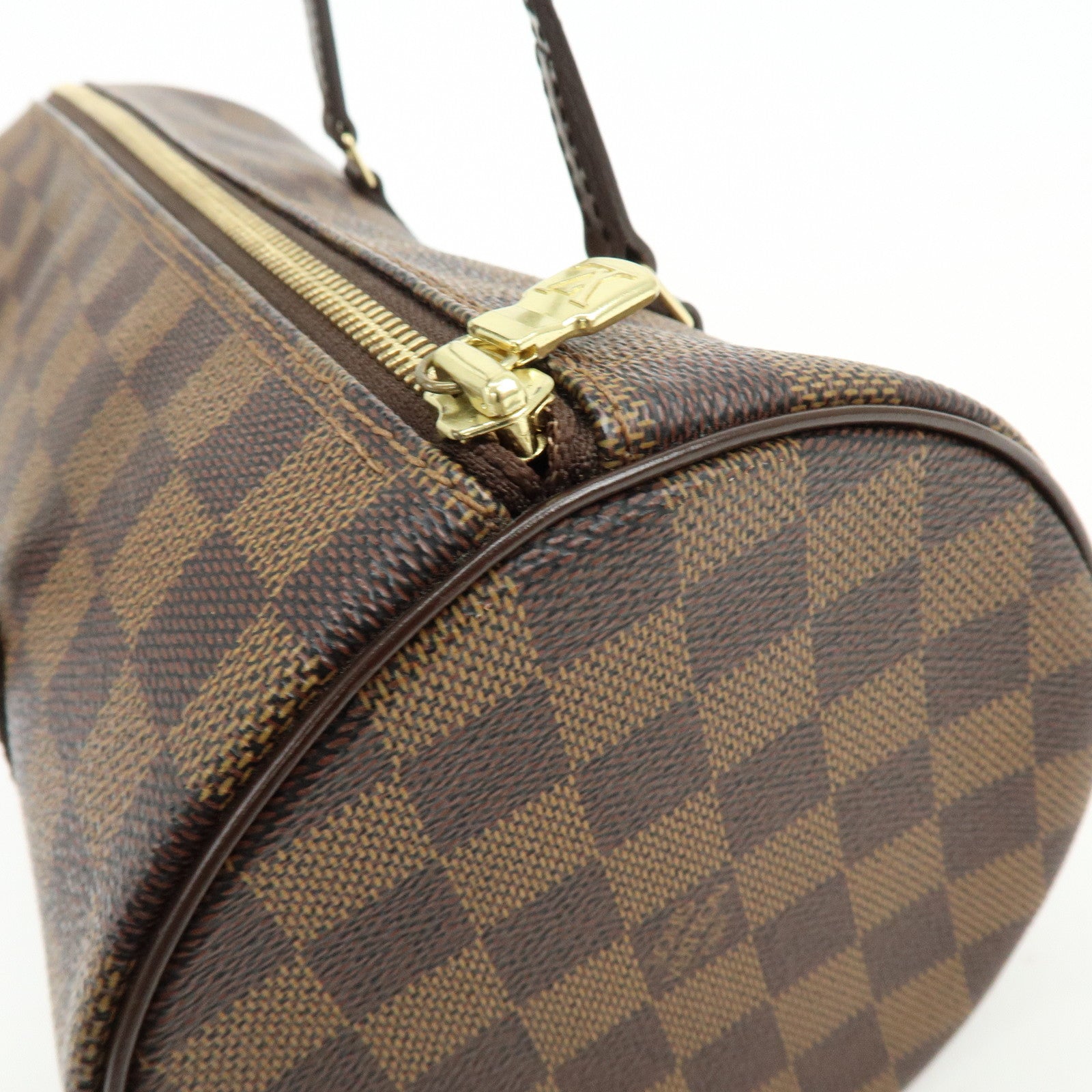Louis Vuitton Damier Ebene Papillon 30 Hand Bag Brown N51303