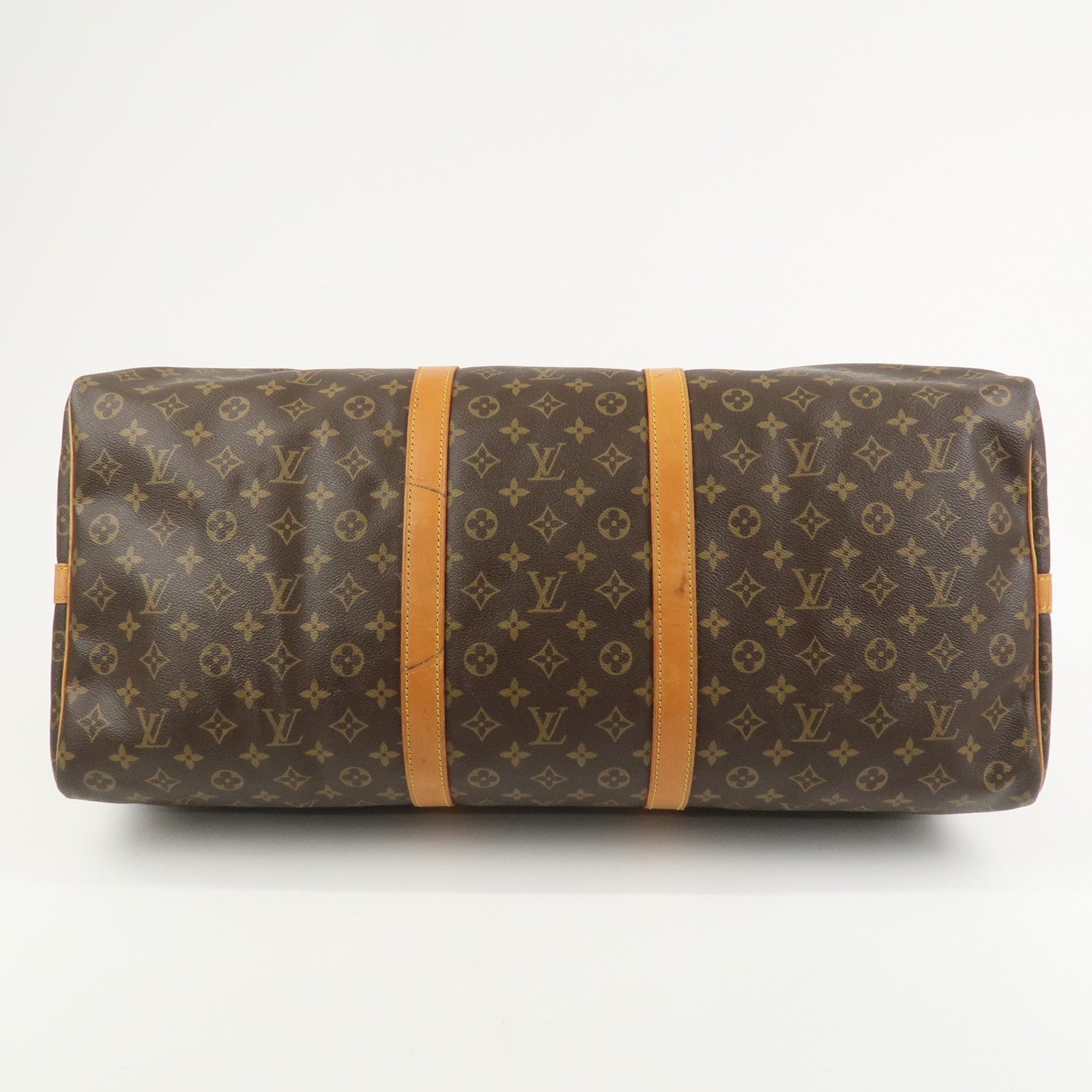 Louis Vuitton Monogram Keep All Bandouliere 60 Boston Bag M41412