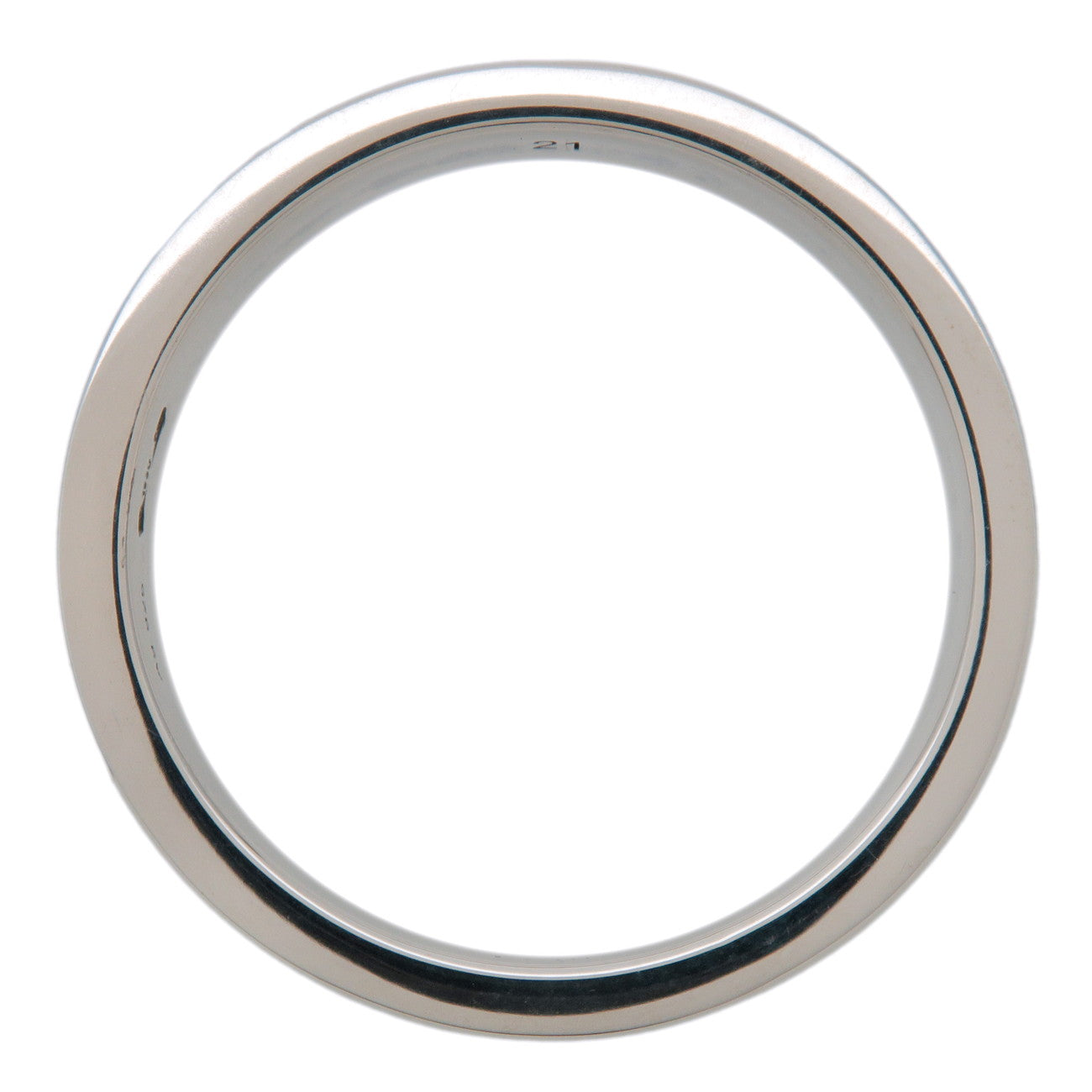 GUCCI Ghost Ring SV925 #21 US9.5 EU61 HK21 Silver 477932