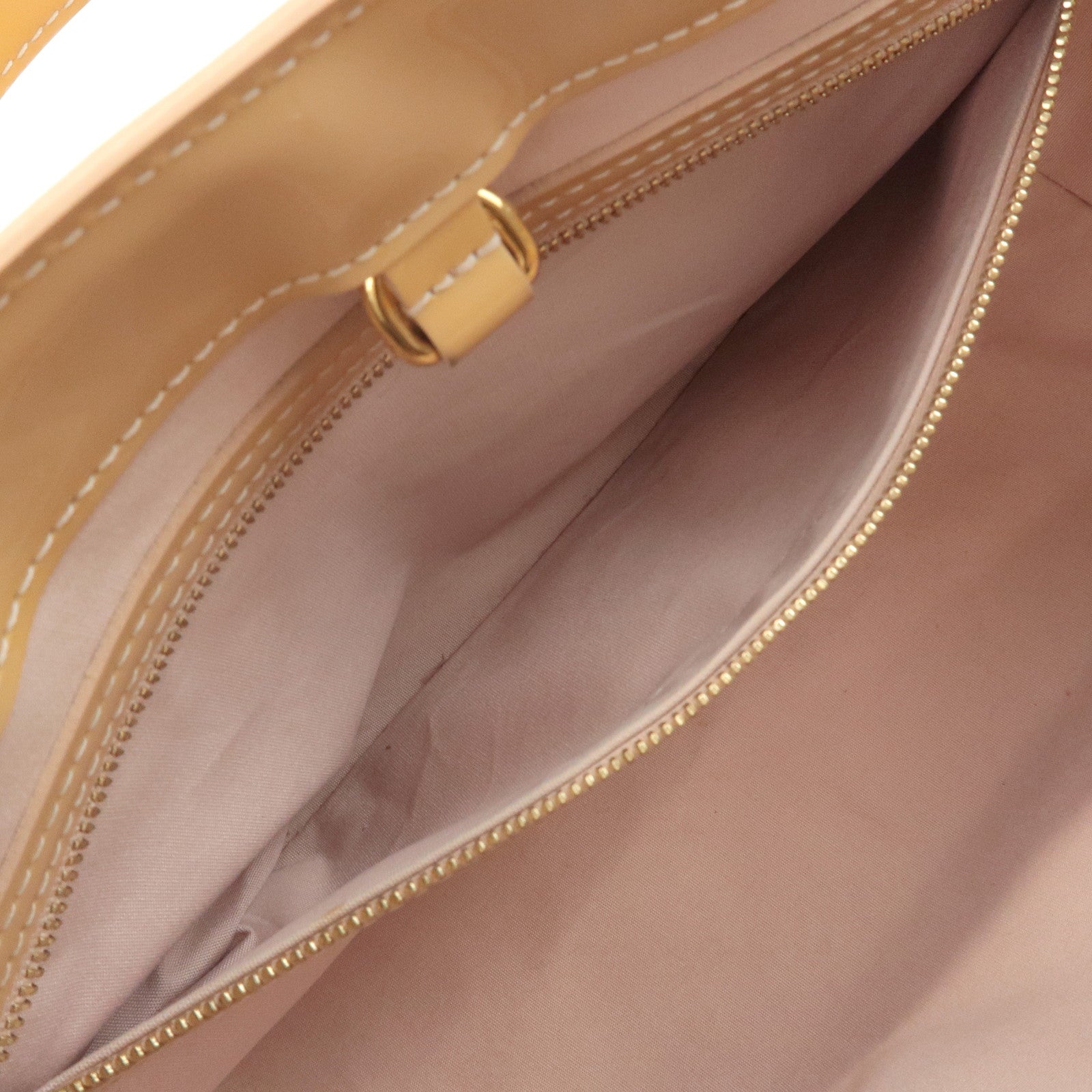 Louis Vuitton Monogram Vernis Wilshire PM Hand Bag Blanc Corail M91642 Used