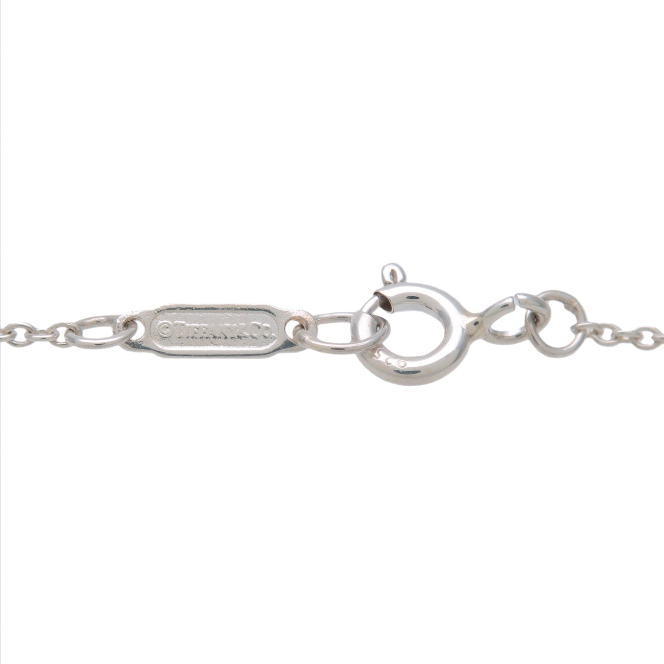 Tiffany & Co 1837 Interlocking Circle Necklace SV925 Silver