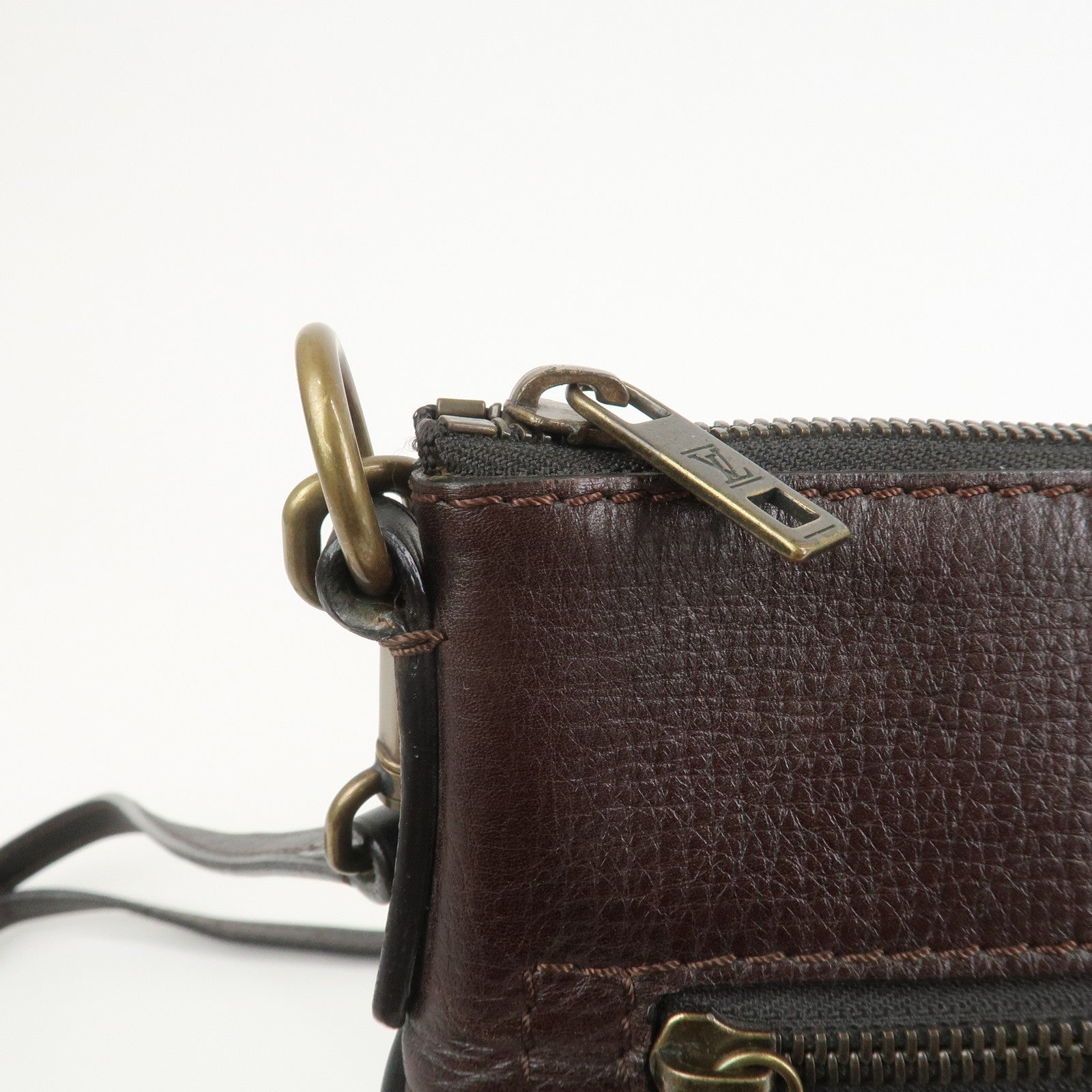 Louis Vuitton Utah Sac Plat Shoulder Bag Crossbody Bag Cafe M92073