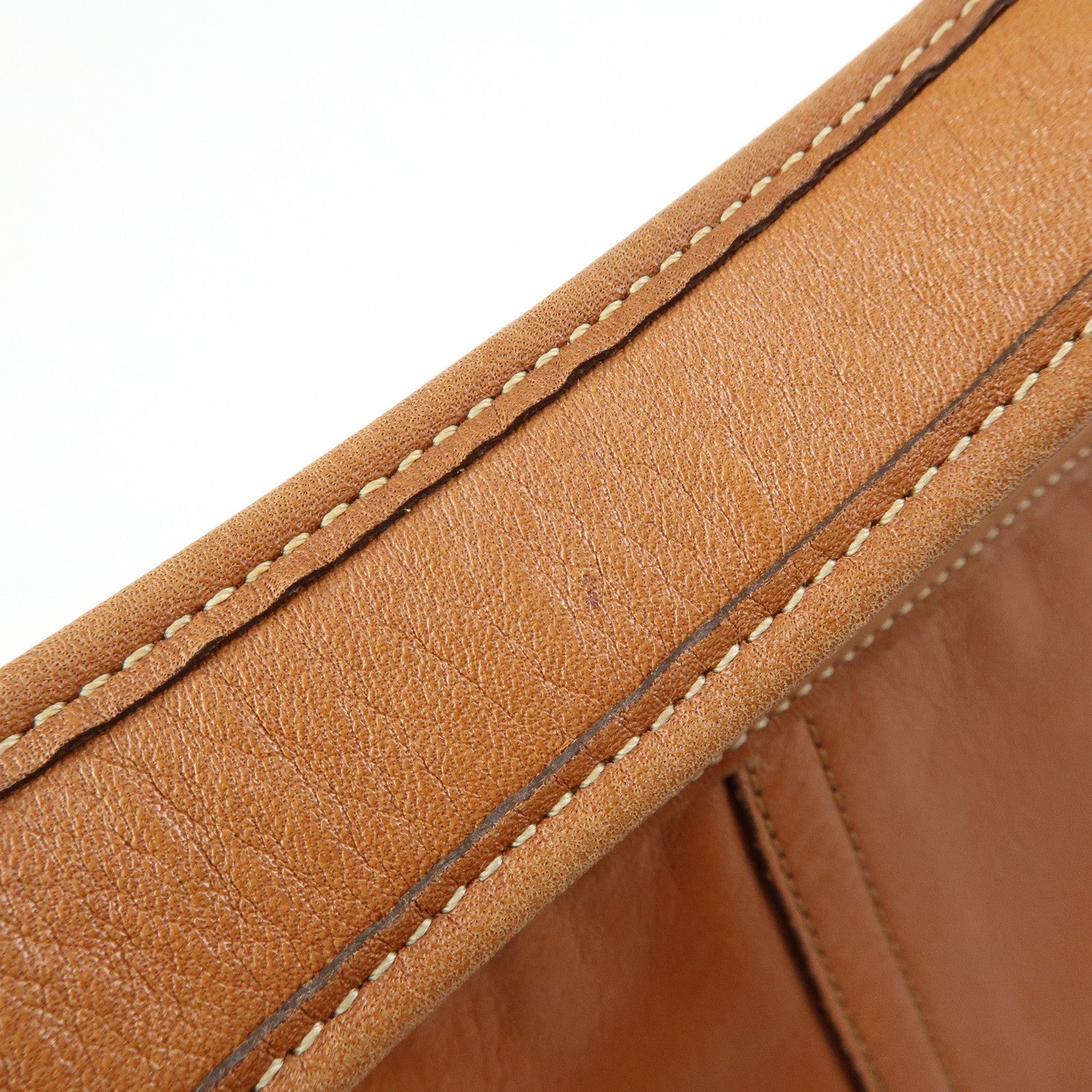 COACH Ergo Leather Shoulder Bag Hand Bag Camel
