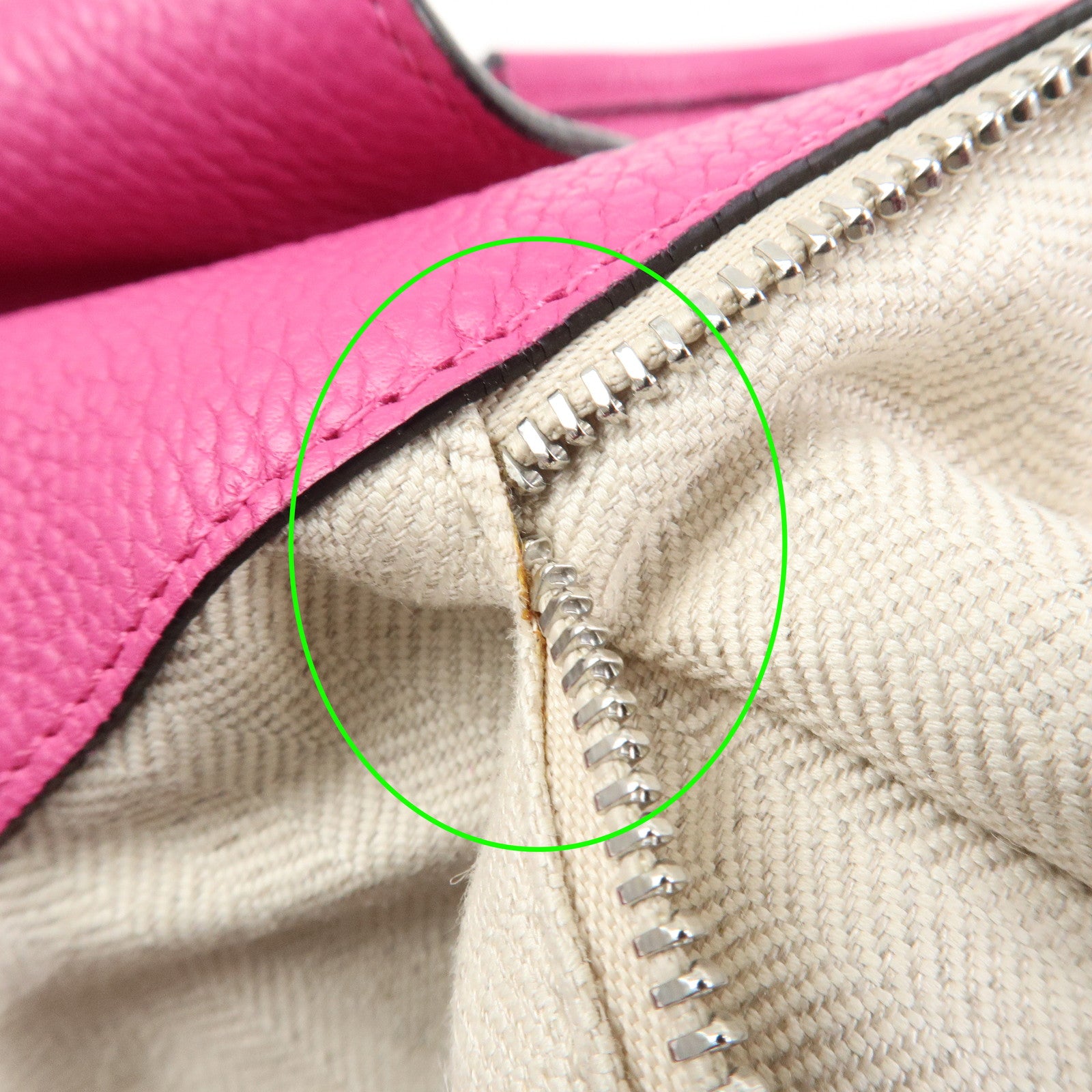 LOEWE Logo Dunas Anagram Leather Hand Bag Shoulder Bag Pink