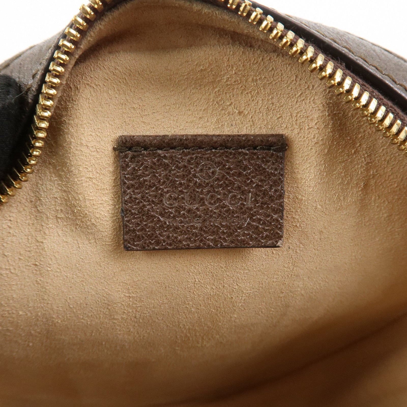 GUCCI Ophidia GG Supreme PVC Leather Shoulder Bag Brown 550618