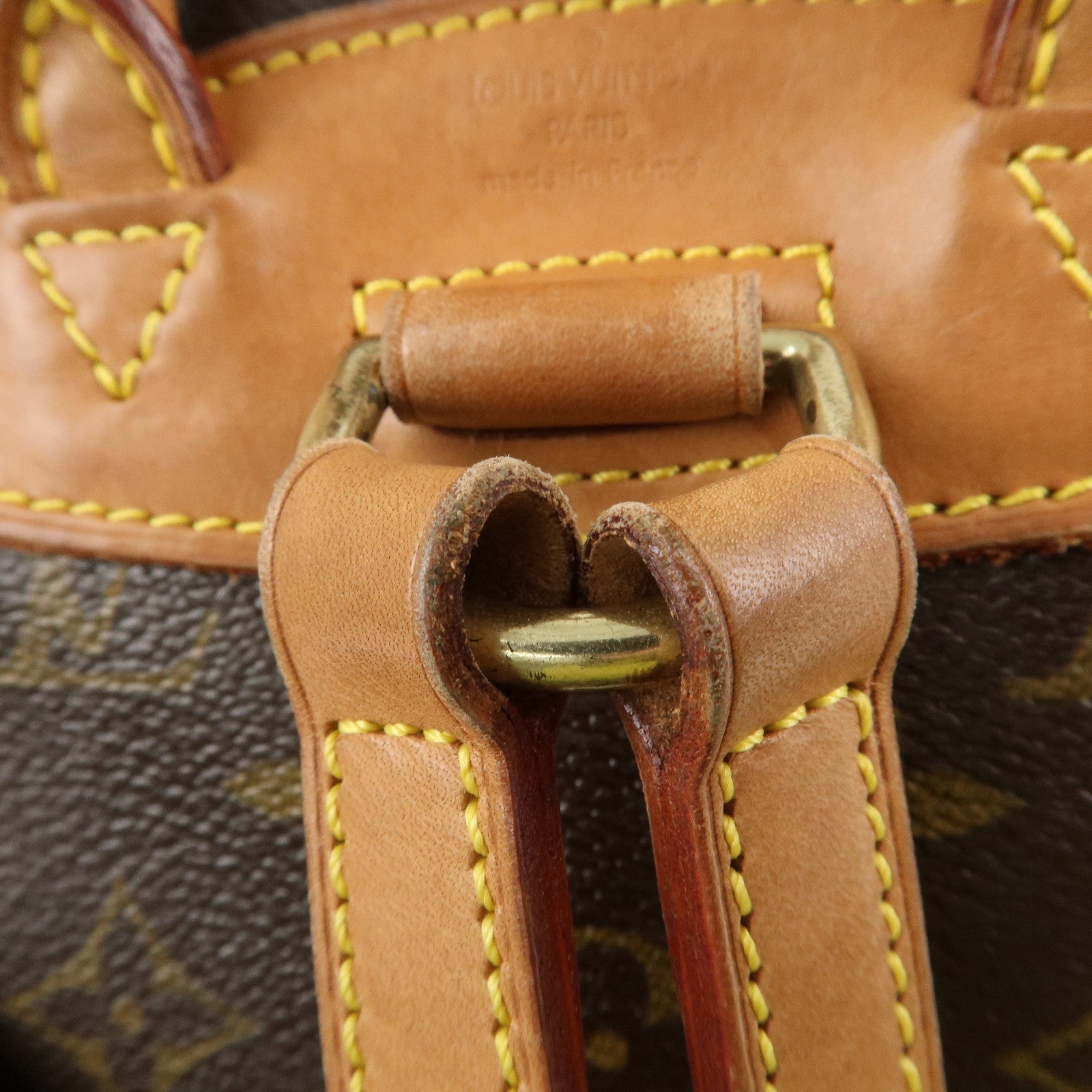 Louis Vuitton Monogram Mini Montsouris Backpack Brown M51137 Used