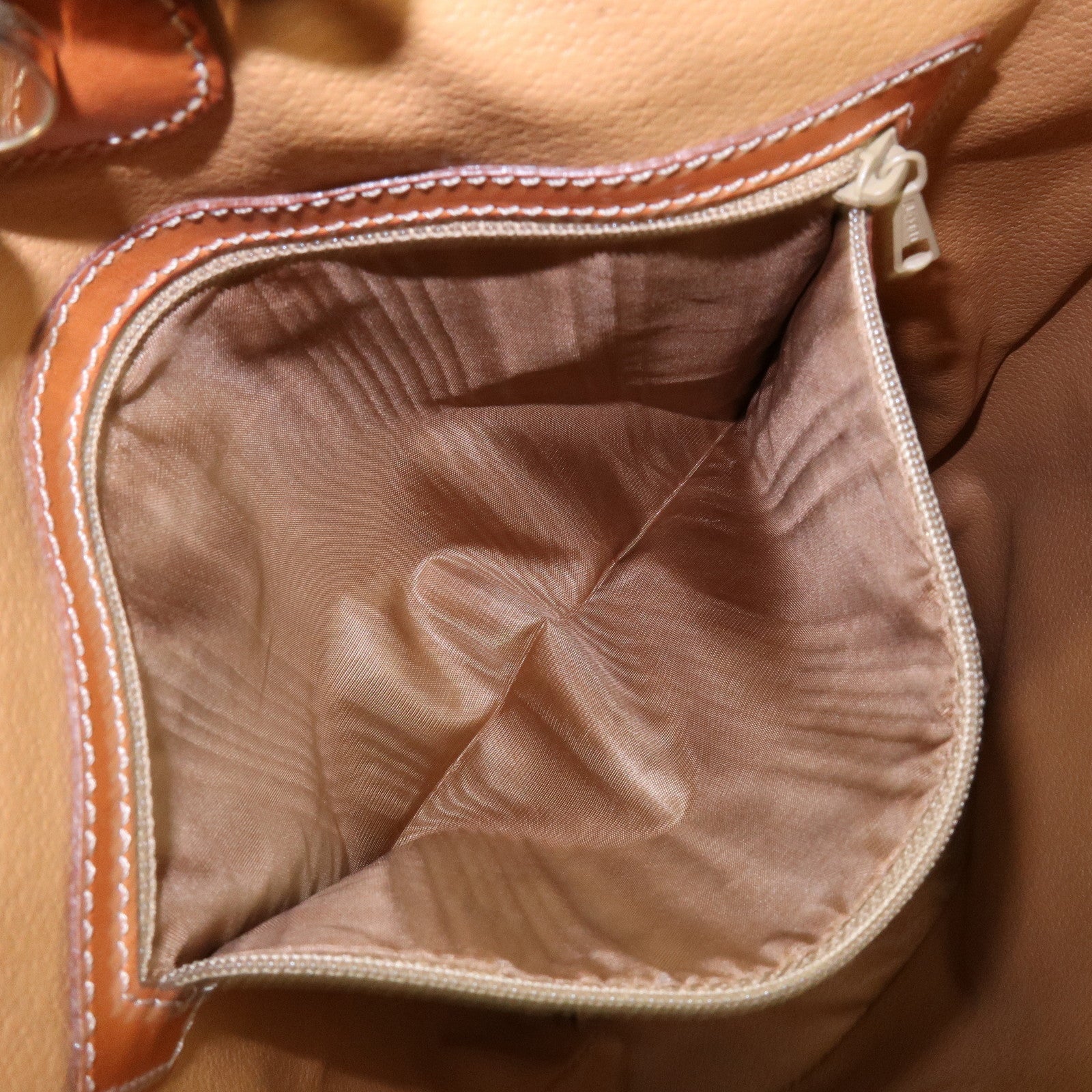 CELINE Macadam PVC Leather Tote Bag Shoulder Bag Brown