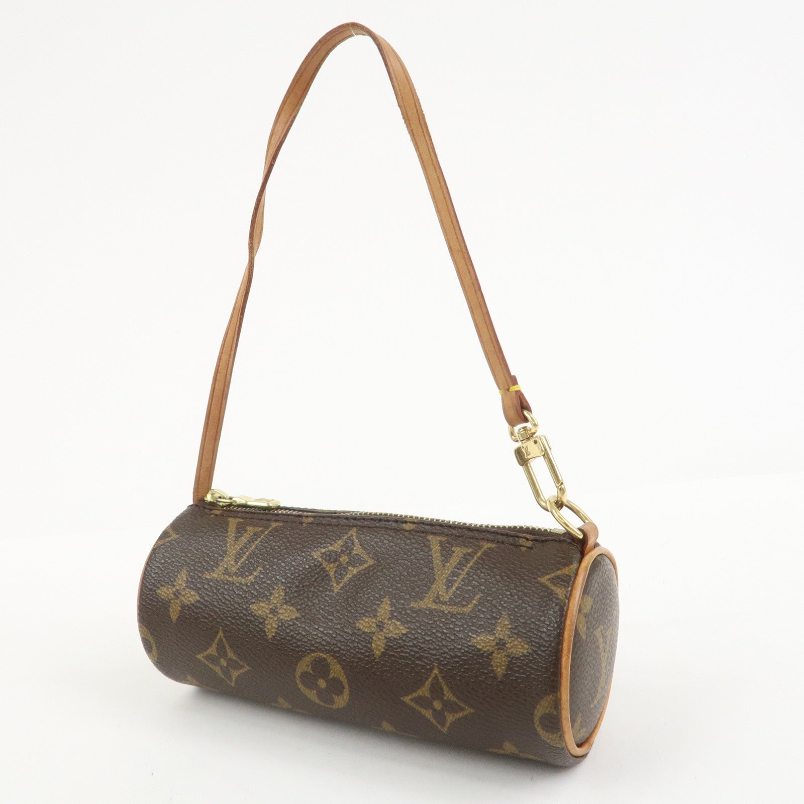 Louis Vuitton Monogram Mini Pouch for Papillon Bag Brown