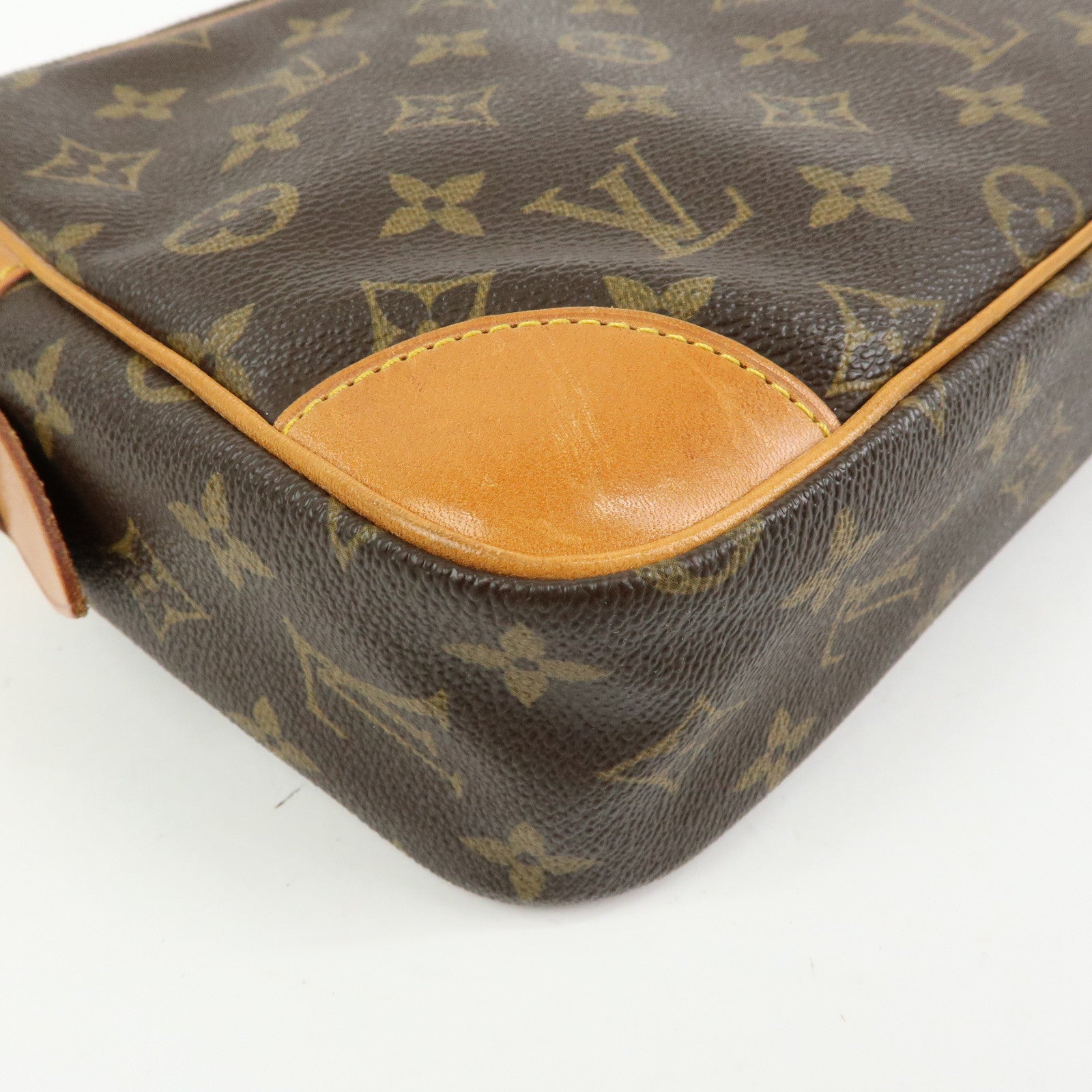 Louis Vuitton Monogram Compiegne 28 Pouch Clutch Bag Brown M51845