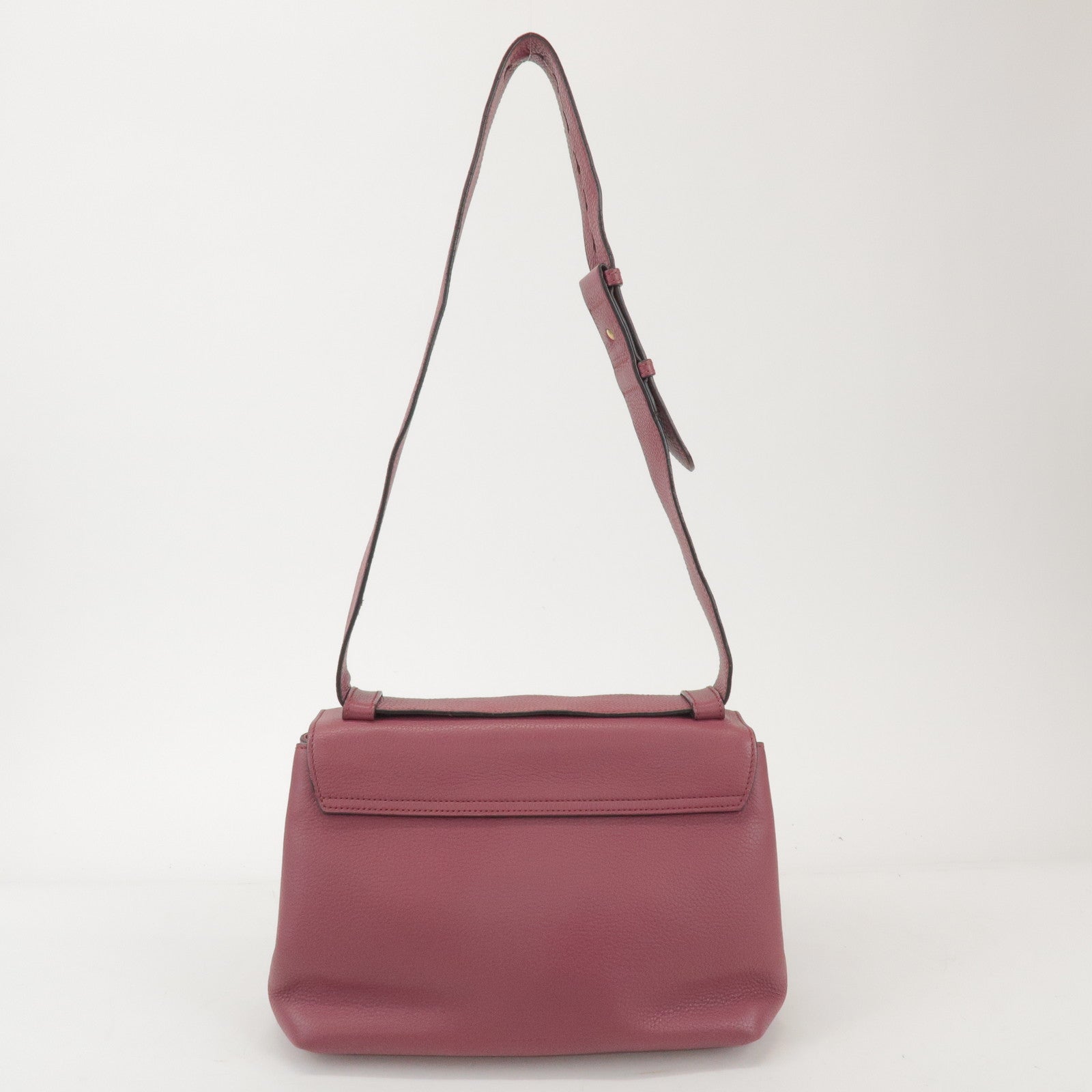 GUCCI GG Marmont Leather Shoulder Bag Rose Pink 401173