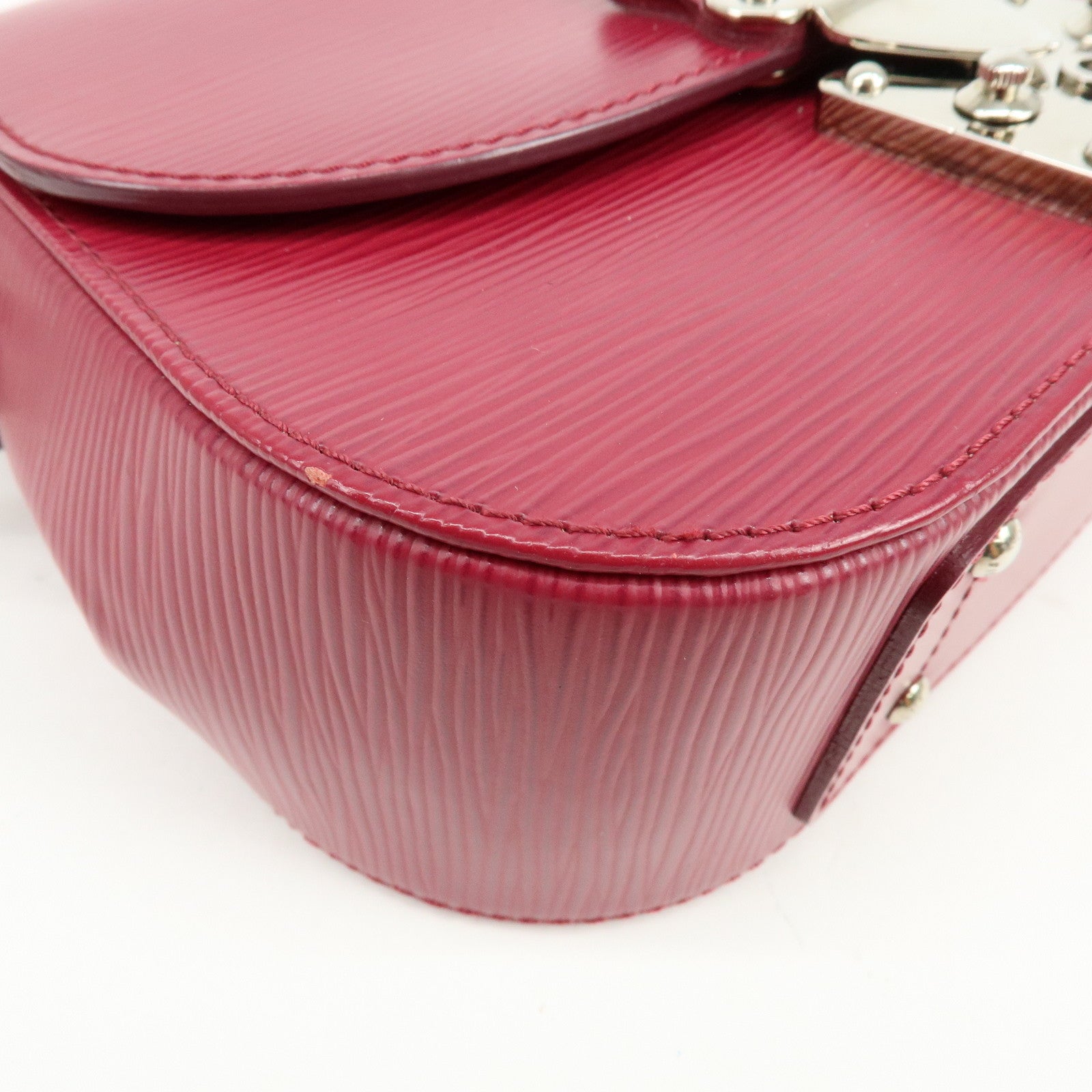 Louis Vuitton Epi Eden PM 2Way Shoulder Bag Hand Bag Fuchsia M40652