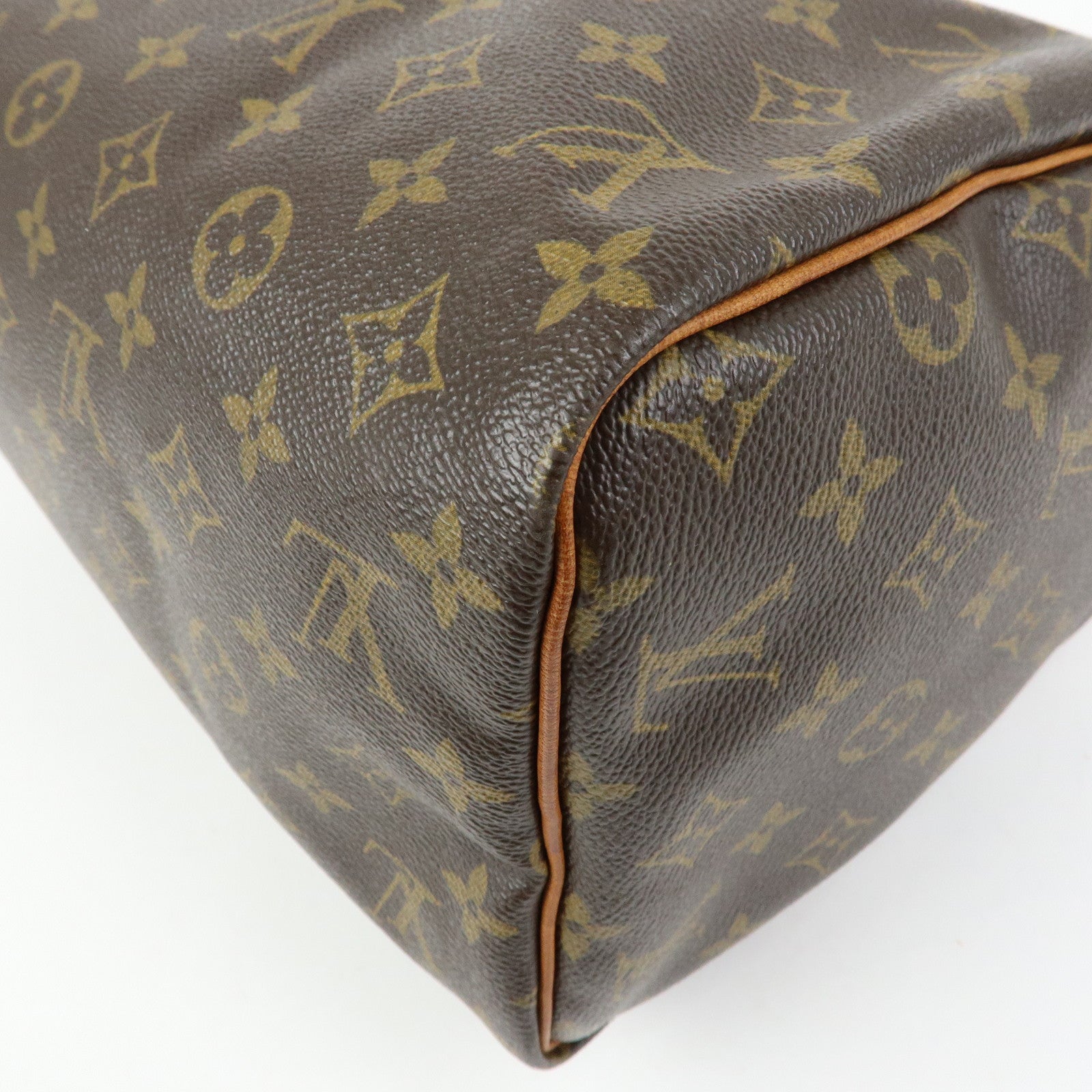 Louis Vuitton Monogram Speedy 30 Boston Bag Hand Bag Brown M41526